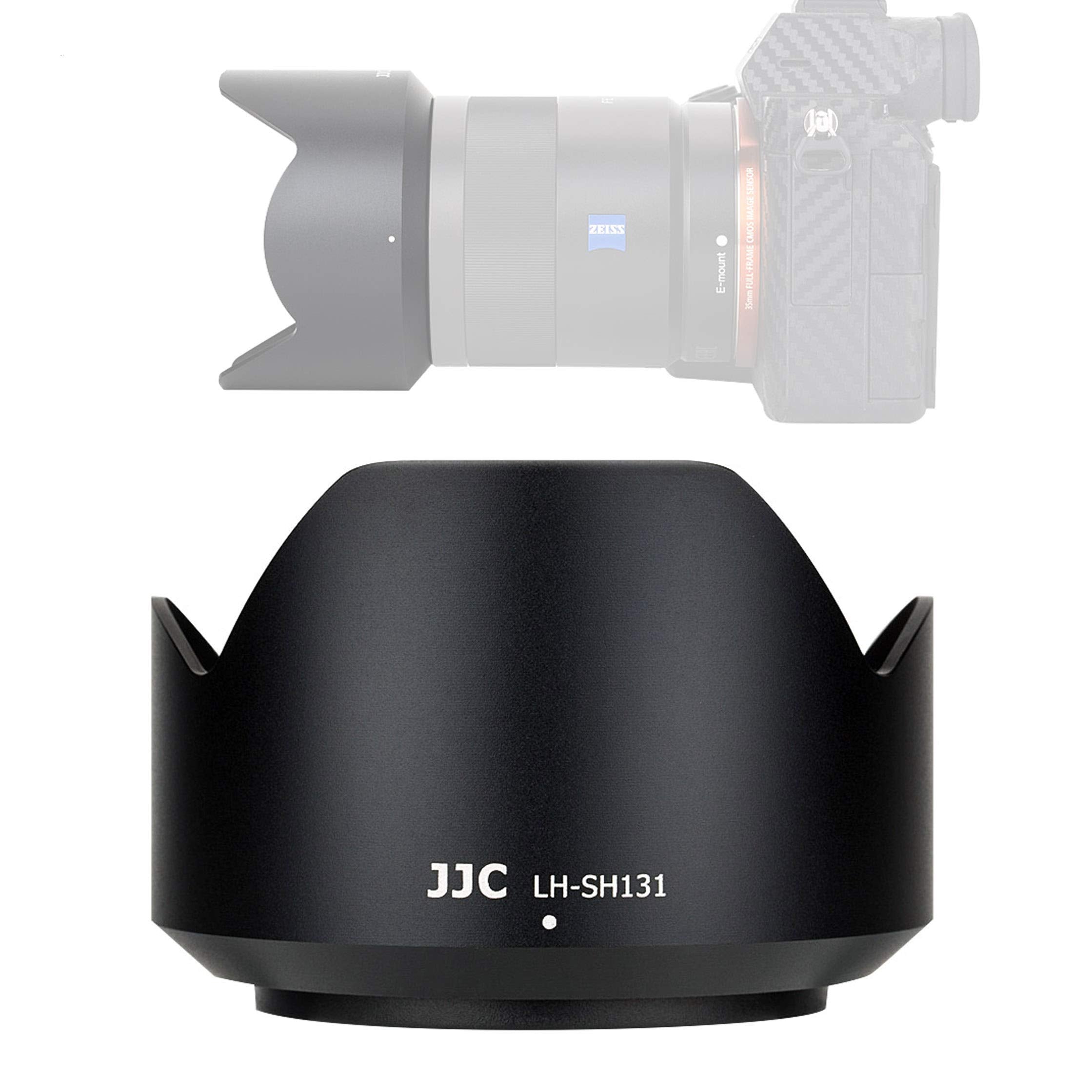 JJC LH-SH131 Metal Petal Lens Hood for Sony Sonnar T* FE 55mm f1.8 ZA Lens/T* E 24mm f/1.8 ZA Lens, Sony Sonnar 55mm 1.8 Lens Ho
