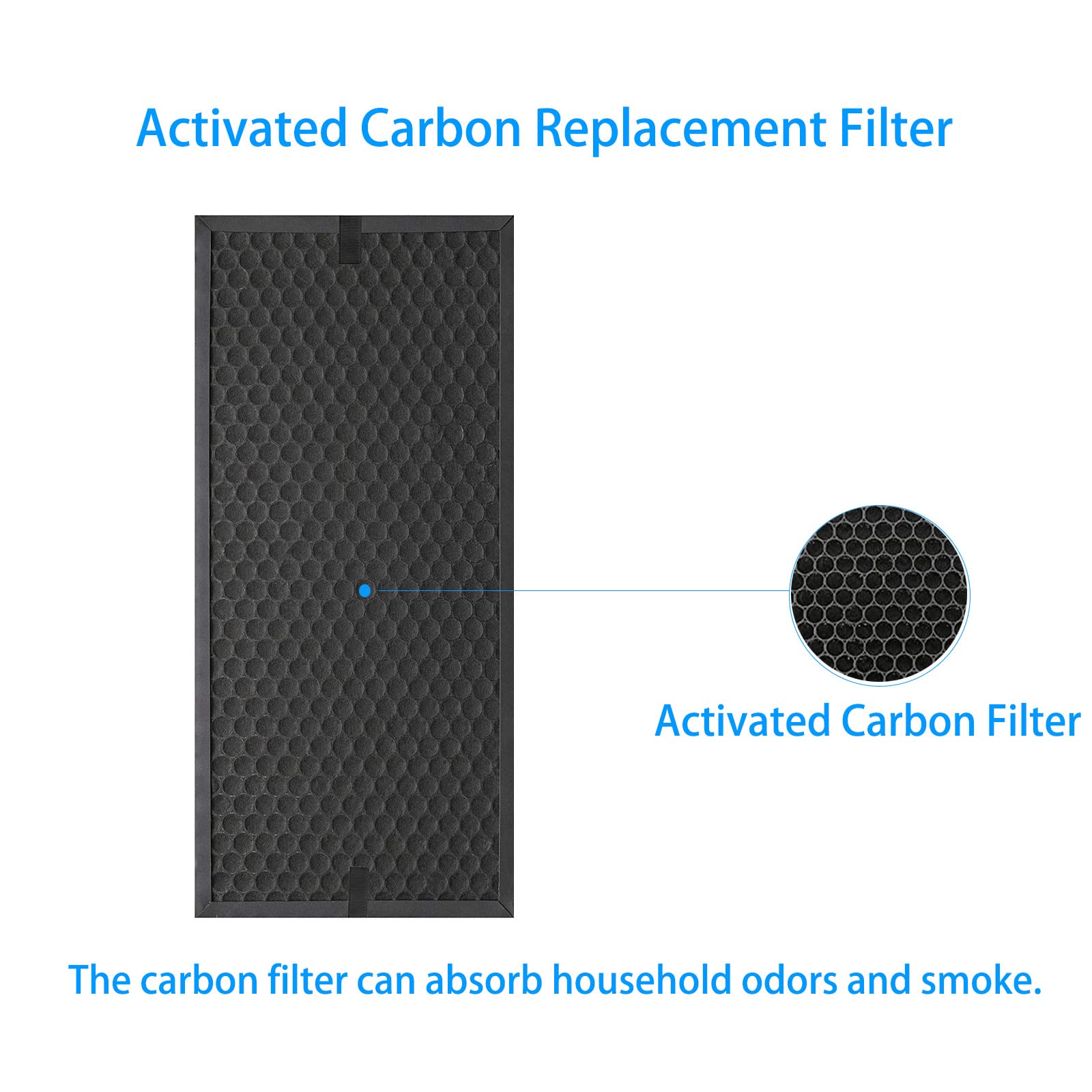Pu4020 Replacement Filter Kit Compatible With Rowenta Intense Pure 4010 Pu4015 Pu4020 Pu4025 Air Purifier, Part Number Xd6074U0