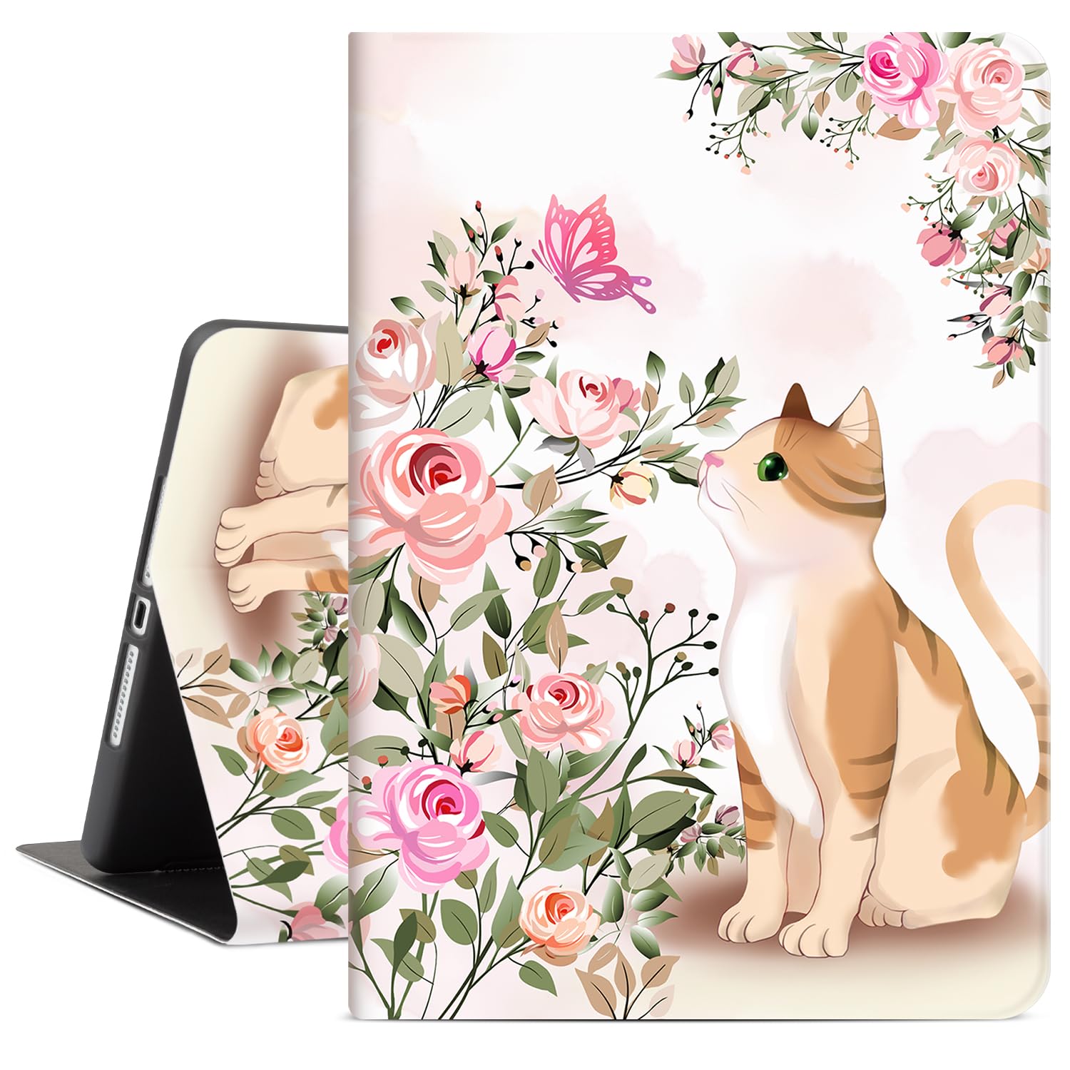 Ipad 9Th Generation Case Cutie Cat, Ipad 10.2 Case For Kids Girls, Ipad 8Th Generation Case, Ipad 7Th Generation Case, Ipad 9Th