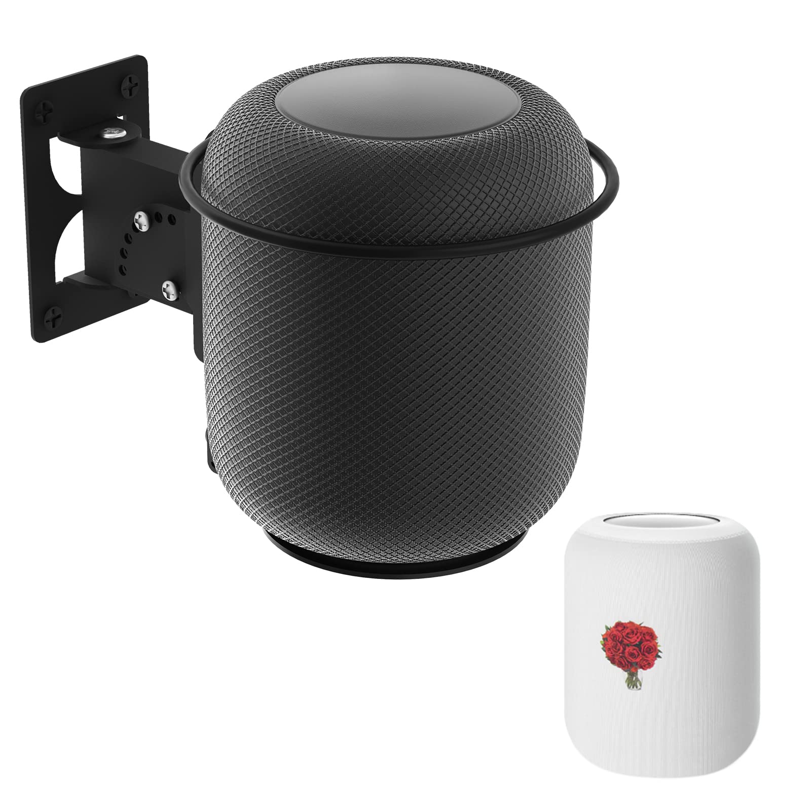 Speaker Wall Mount For Homepod 1St Wall Mount, Adjustable Swivel & Tilt Mount For Homepod Gen 1 Wall Mount, Heavy Duty Speaker M