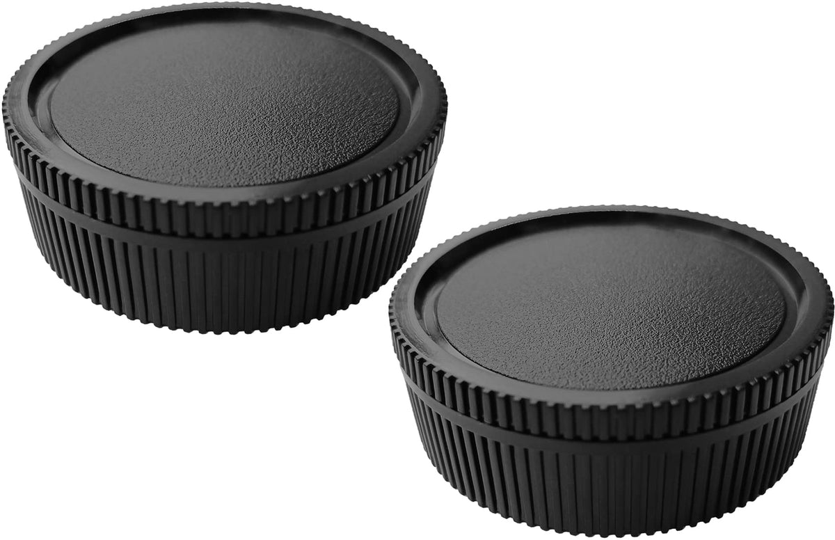Camera Body Cap And Rear Lens Cover For Leica Lr R Mount Lens For R9 R8 R7 R6 R5 R4 R3 R Rom,Huipuxiang [2 Sets]