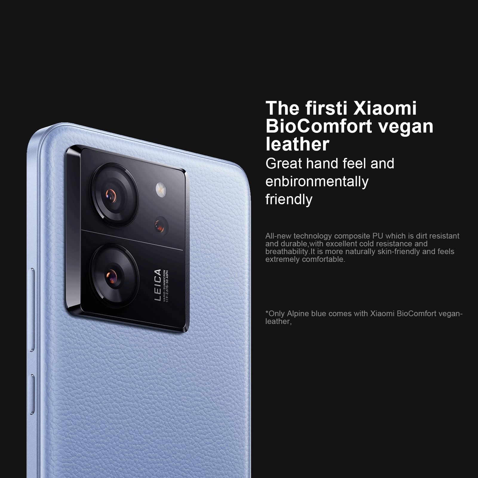 Xiaomi 13T Leica 5G + 4G Lte (For Tmobile Mint Tello Global) (256Gb+8Gb) Global Unlocked Worldwide 50Mp Triple Pro Leica Camera 6.67' 144Mhz (Black)