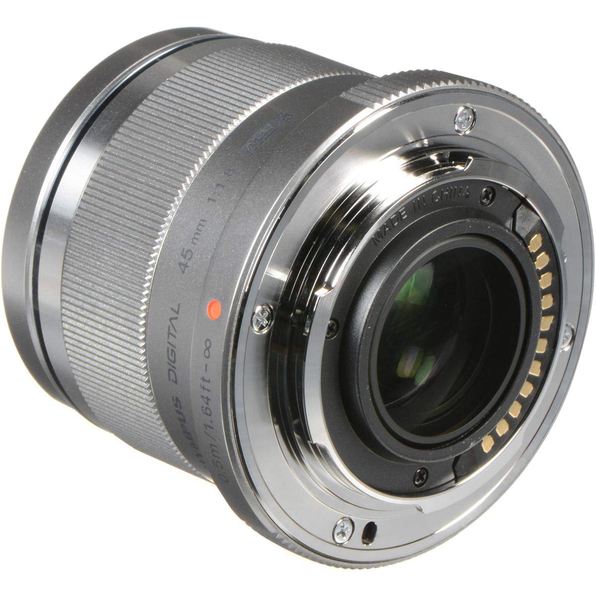 Om System Olympus M.Zuiko Digital 45Mm F1.8 Silver For Micro Four Thirds System Camera, Compact Design Beautiful, Bokeh Bright