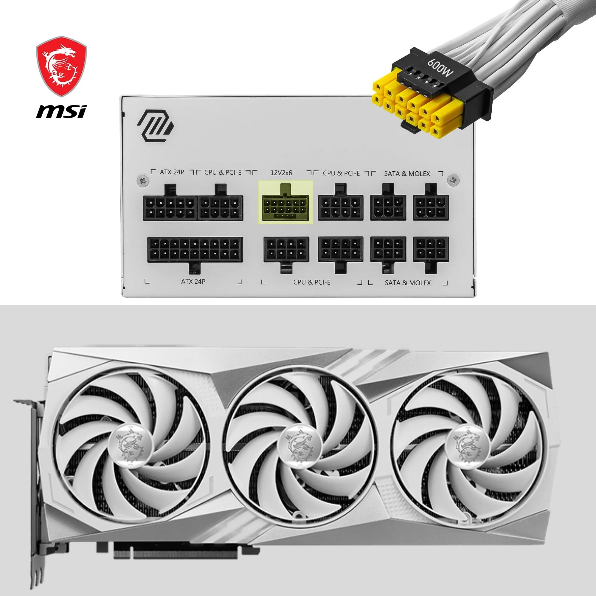 Mag A850Gl Pcie5 White