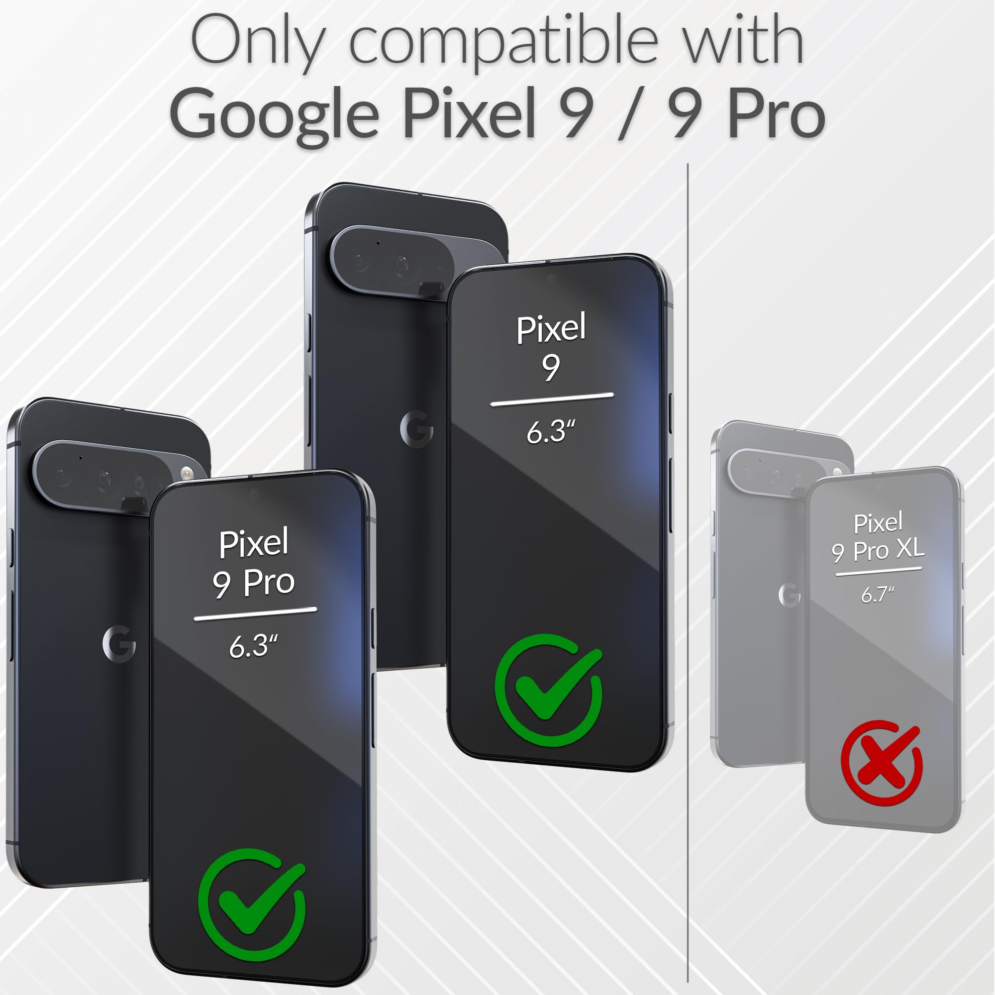 Crave Dual Guard For Google Pixel 9 Case And Pixel 9 Pro Case, Shockproof Protection Dual Layer Case For Google Pixel 9 And Pixe