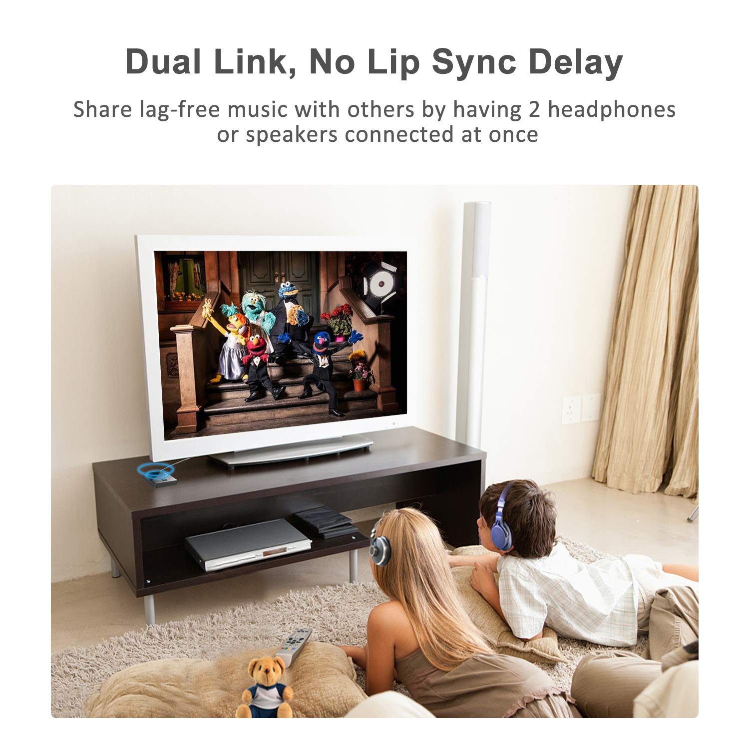 Isobel Bluetooth 5.0 Transmitter Receiver (Optical, 3.5Mm Aux, Rca), Low Latency Wireless Audio Adapter Rechargeable Bluetooth A