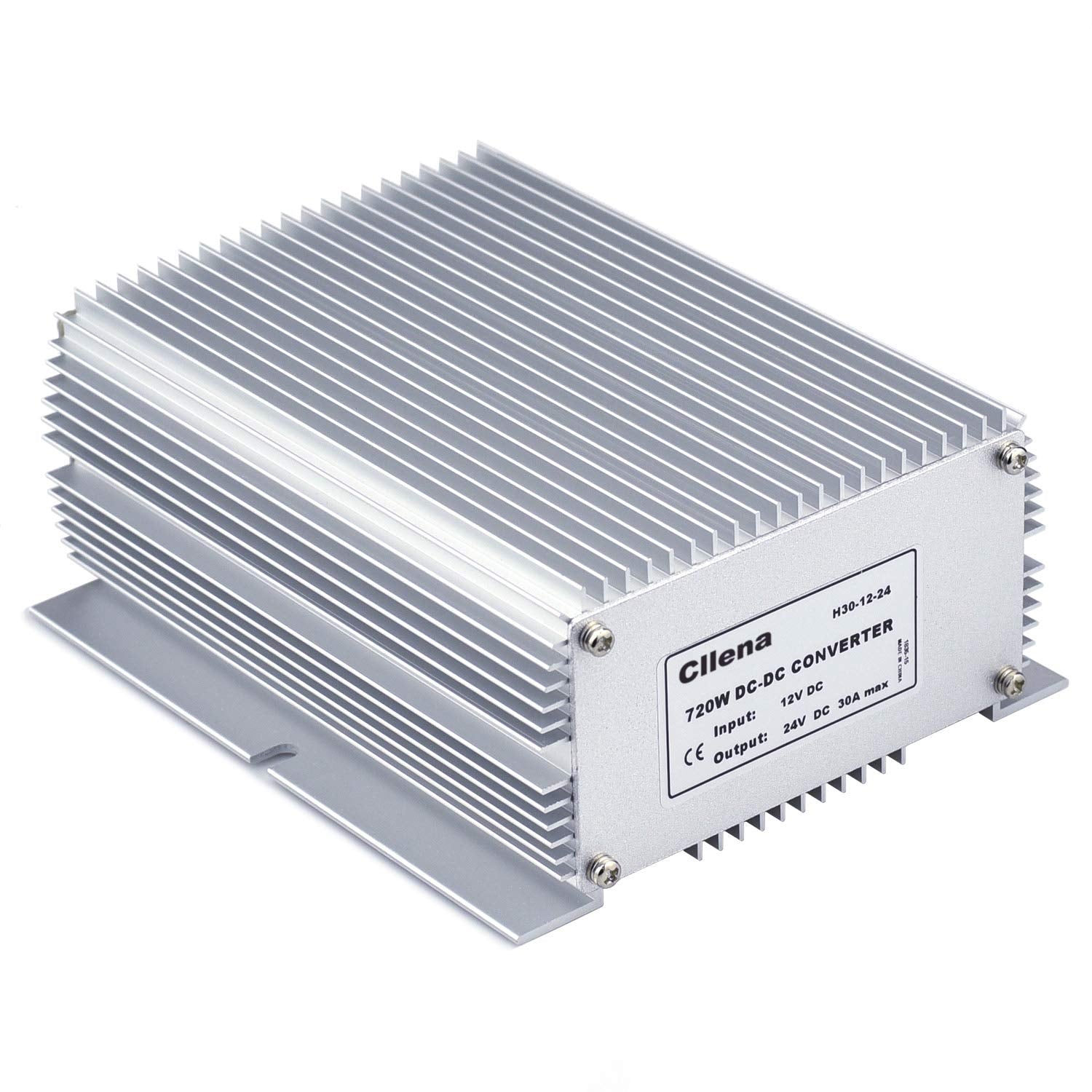 Cllena Waterproof Dc/Dc 12V To 24V Boost Converter 30A 720W Step Up Voltage Regulator Module Car Power Supply Voltage Transforme