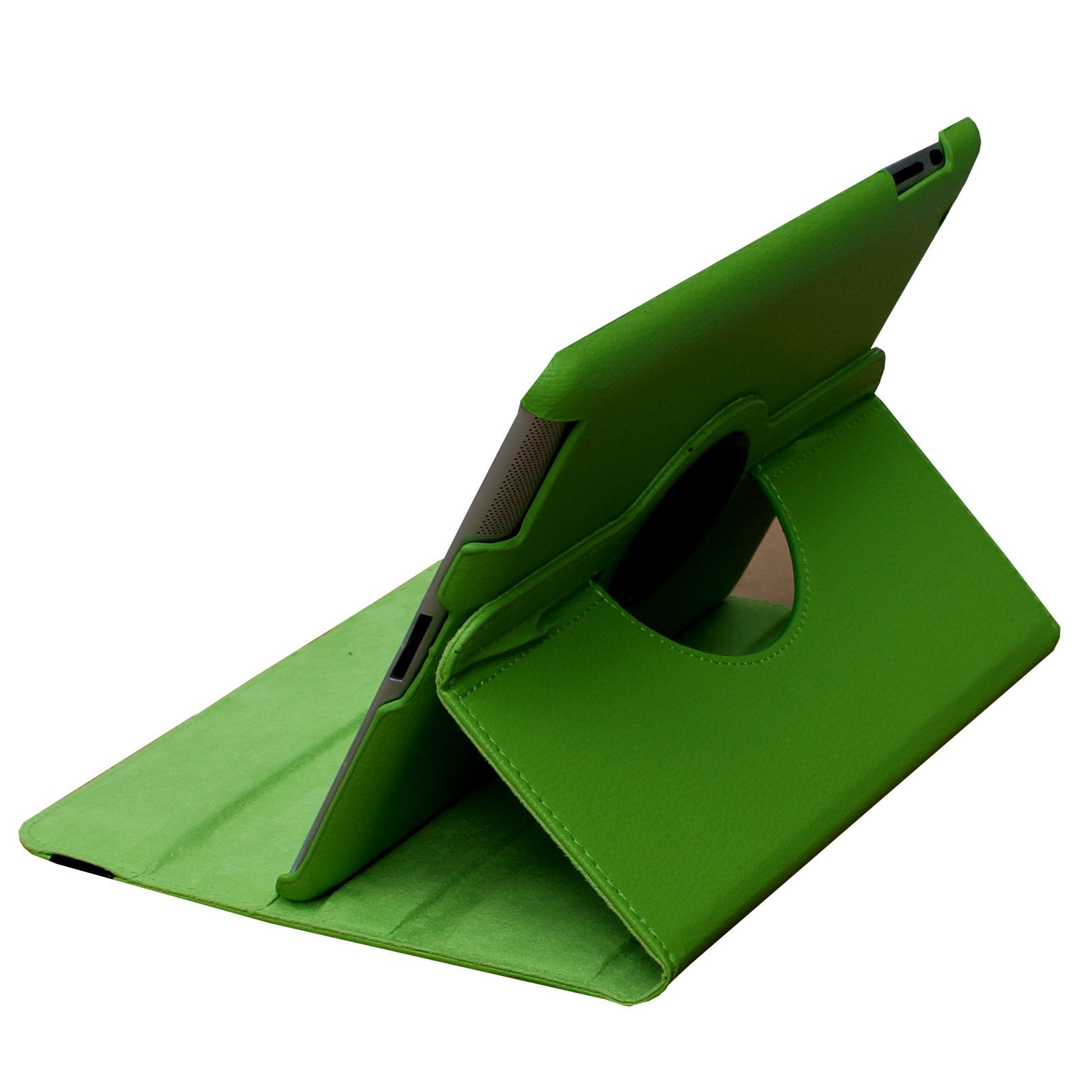 Jytrend Case For Ipad Mini 1 2 3, Rotating Stand Smart Case Cover Magnetic Auto Wake Up/Sleep For A1432 A1454 A1455 A1489 A1490 A1491 A1599 A1600 A1601 (Green)