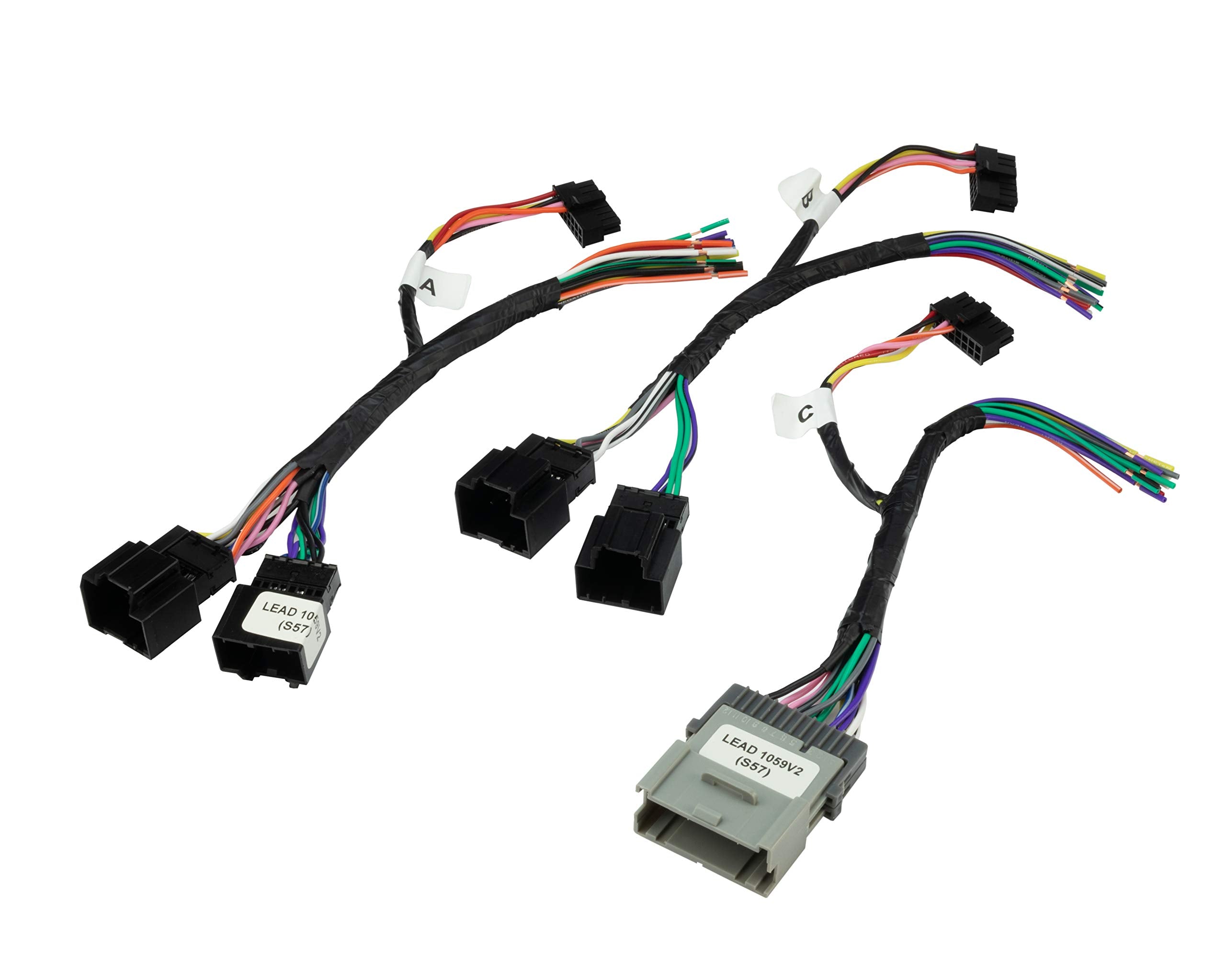 Scosche Gm3000Swf Gm Lan Radio Replacement Interface Adapter Retain Steering Wheel Control & Oem Amplifier, Compatible With Sele