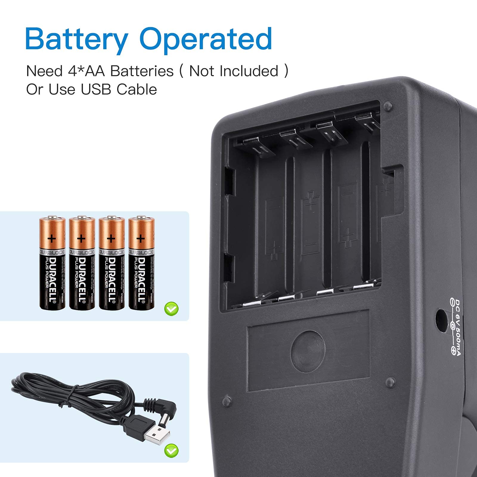 35Mm Slide And Film Viewer, Negative Viewer, Desk Top Led Lighted Illuminated Viewing, 3X Magnification, Usb Powered