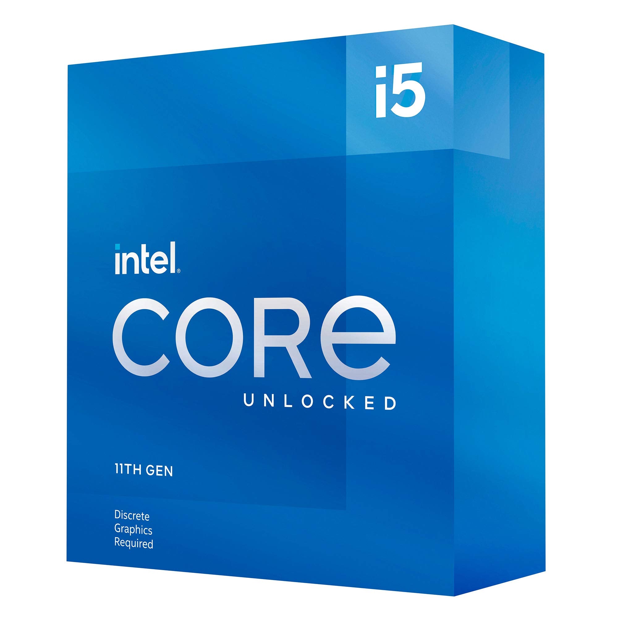 Intel Core i511600KF Desktop Processor 6 Cores up to 4.9 GHz Unlocked LGA1200 (Intel 500 Series & Select 400 Series Chipset) 12