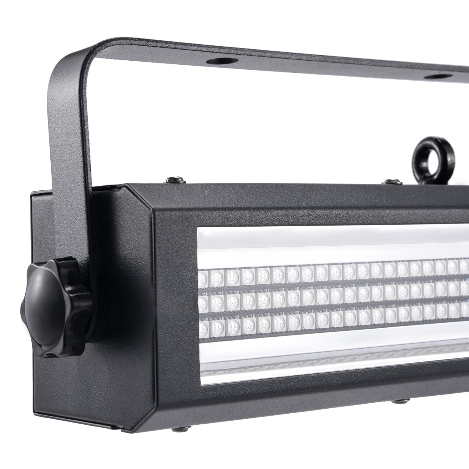Mfl. S100 Strobe Light 132 Led Rgb Stage Lighting Strobe Blinder And Wash Light Dj Disco Lights Sound Activated Modes Dmx Contro