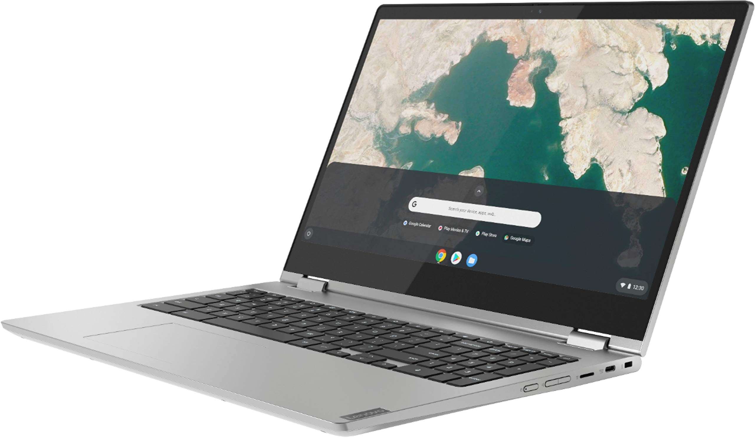 Lenovo C340 2-in-1 (81T9000VUS) Chromebook, 15.6 FHD Touch Display, Intel Core i3-8130U Upto 3.4GHz, 4GB RAM, 64GB eMMC, Wi-Fi, 