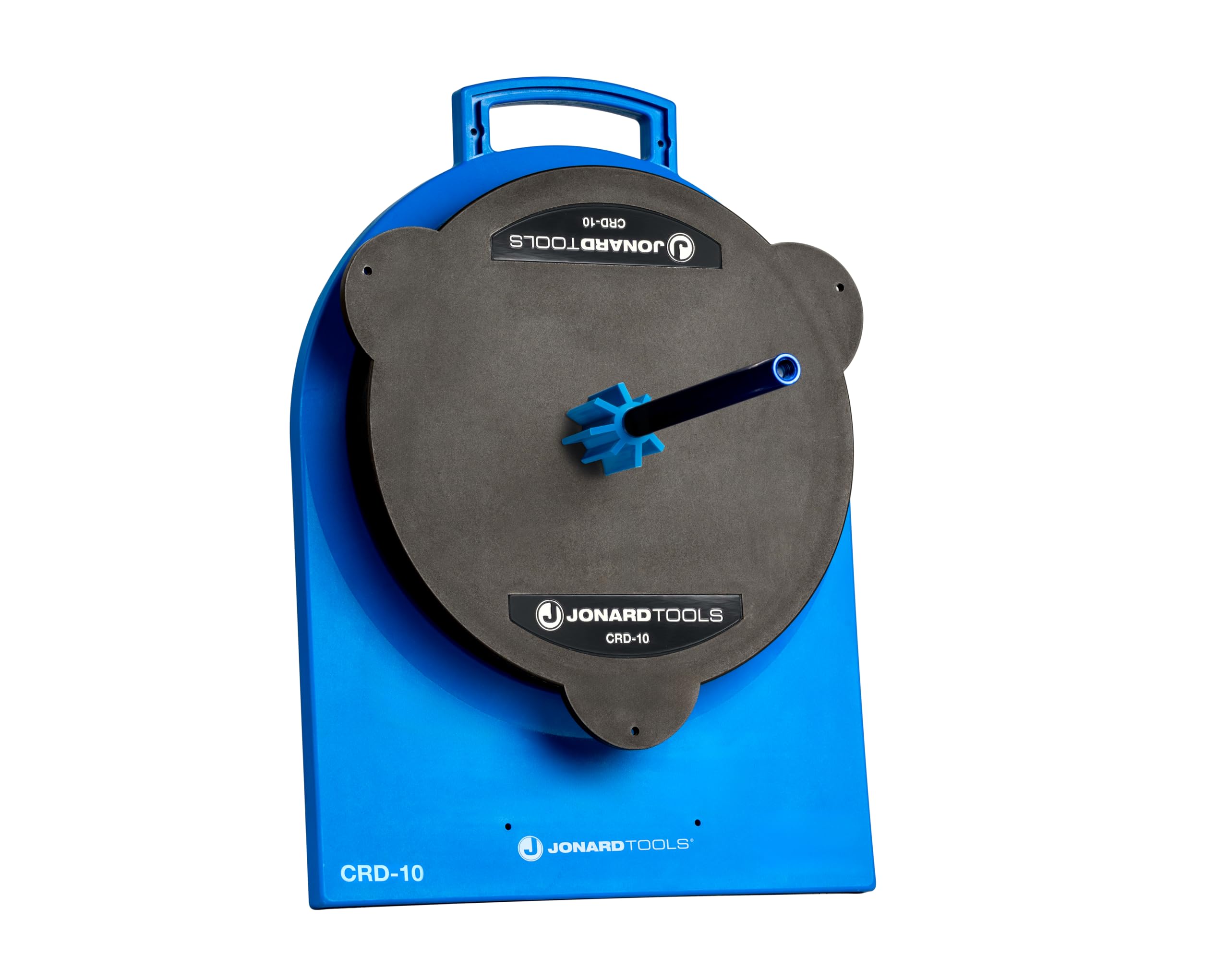 Jonard Tools CRD-10 Cable Reel Dispenser, 10 Diameter - Compact & Portable Cable Drum Stand with Non-Slip Rubber Feet, Heavy Dut