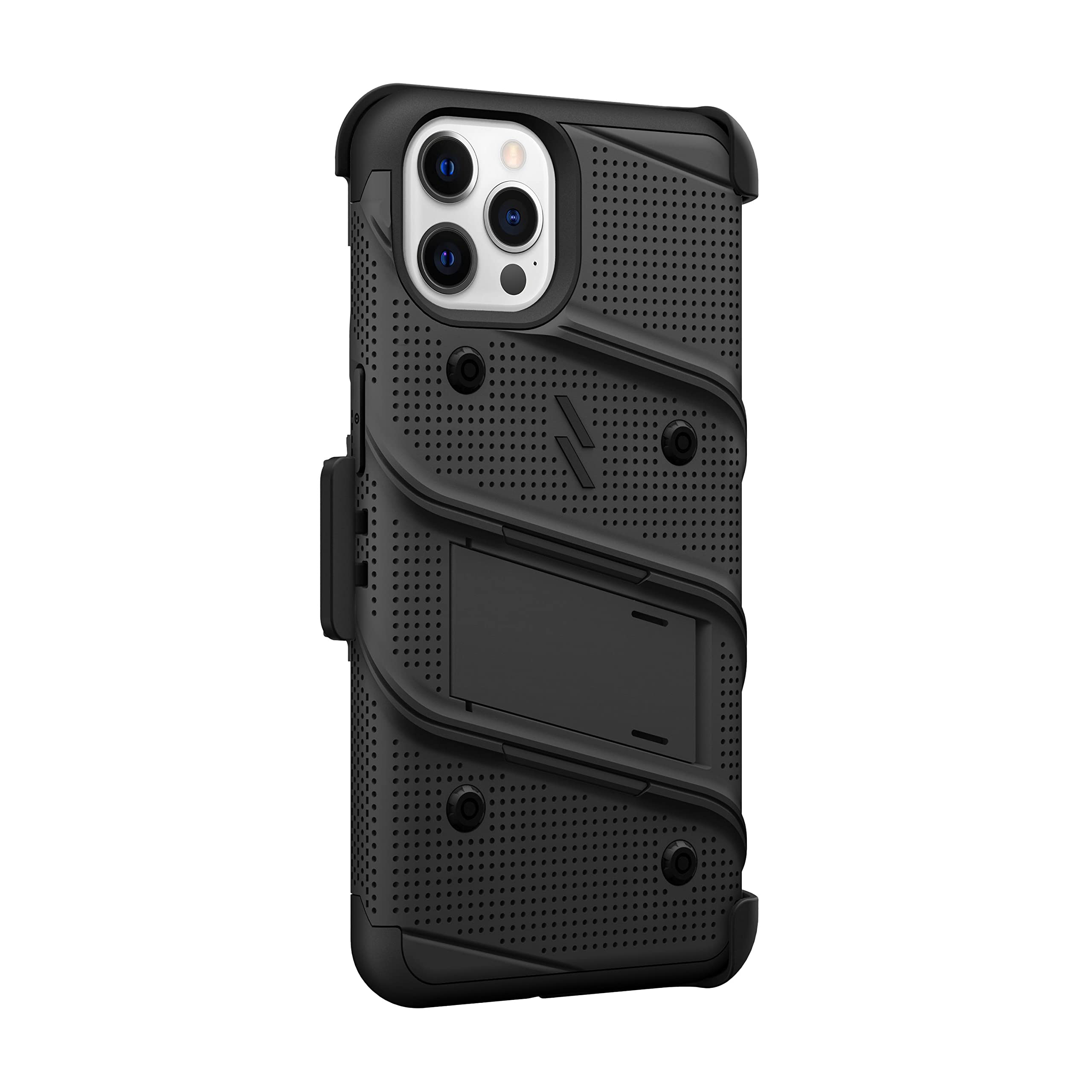 Zizo Bolt Bundle Iphone 13 Pro Max Case - Black