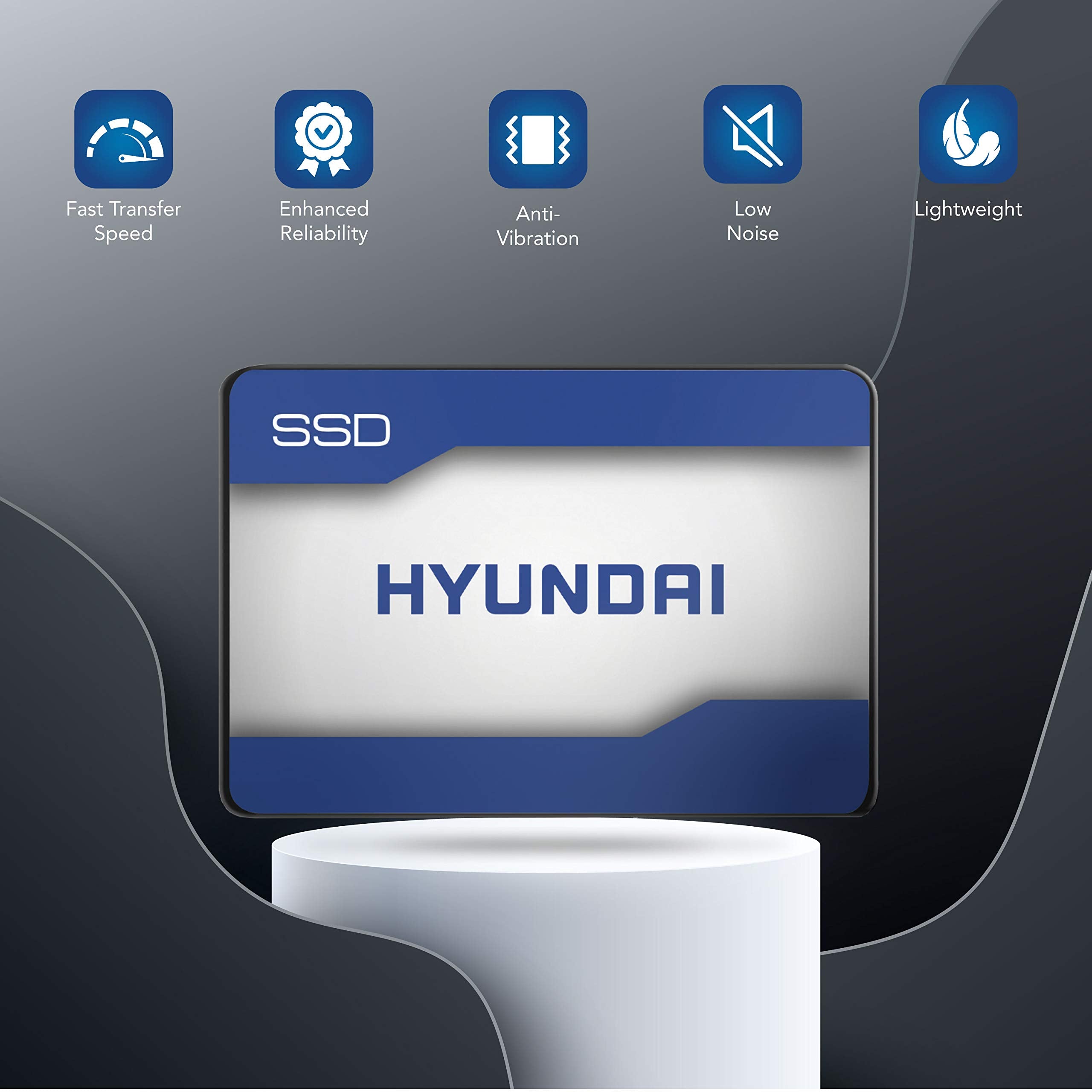 Hyundai Ssd Plus 240Gb Internal Ssd   Sata Iii, 2.5''/7Mm, Up To 550 Mb/S   C2S3T/240G