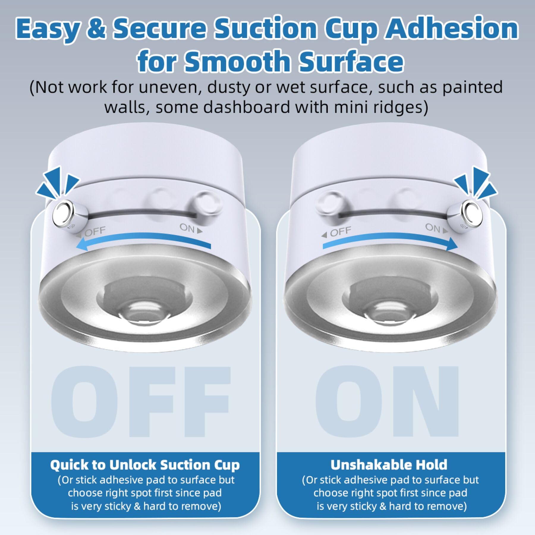 Easvorix Vacuum Magnetic Phone Holder With Metal Ring Compatible With Iphone 16 15 14 13 All Phone, Portable Universal Collapsib