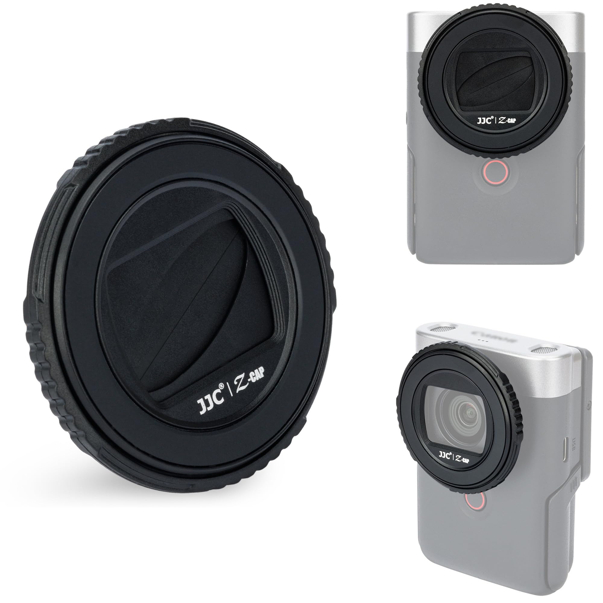 Kiorafoto V10 Lens Cap, Camera Lens Cap Cover Protector For Canon Powershot V10 Vlog Camera, Rotating Lens Cap Anti Scratch Dust