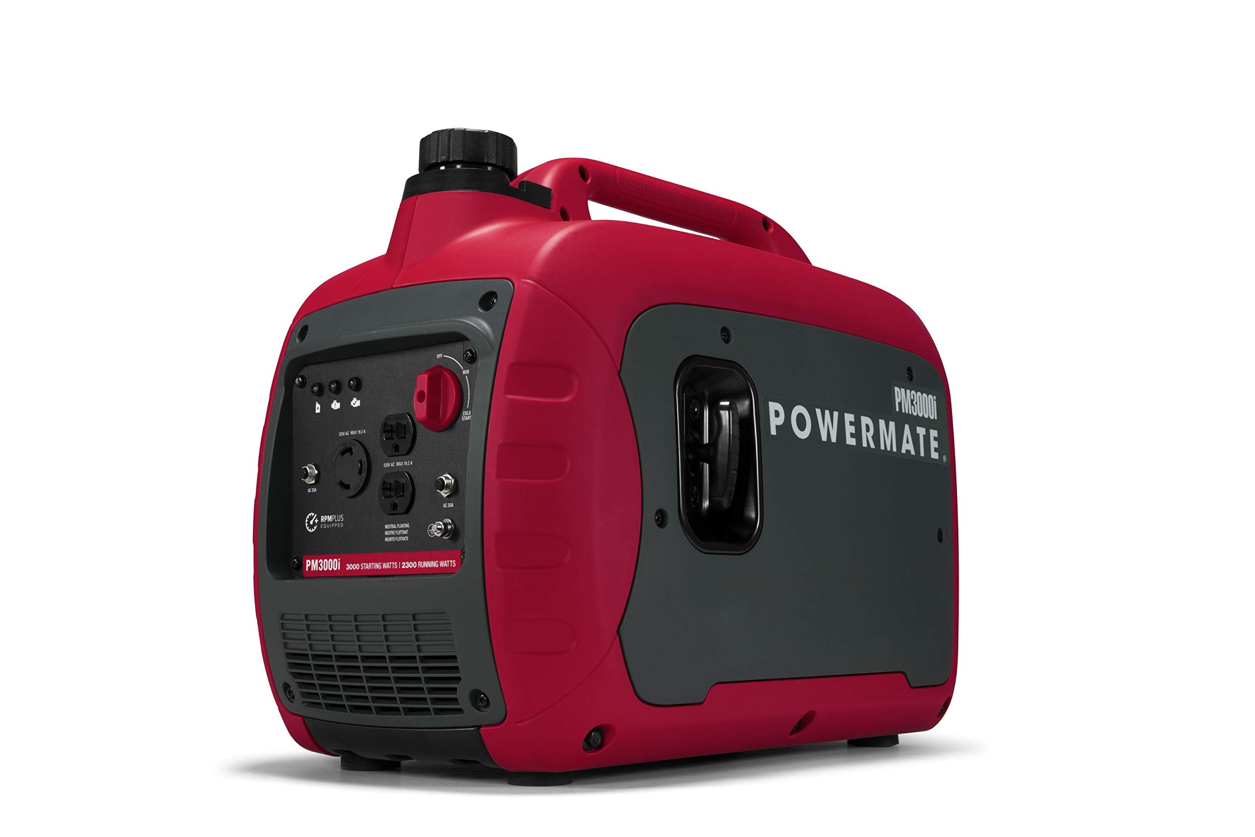 Powermate Pm3000I 3,000 Watt Gas Powered Portable Inverter Generator   Ultra Quiet Performance   Lightweight And Ideal For Home,