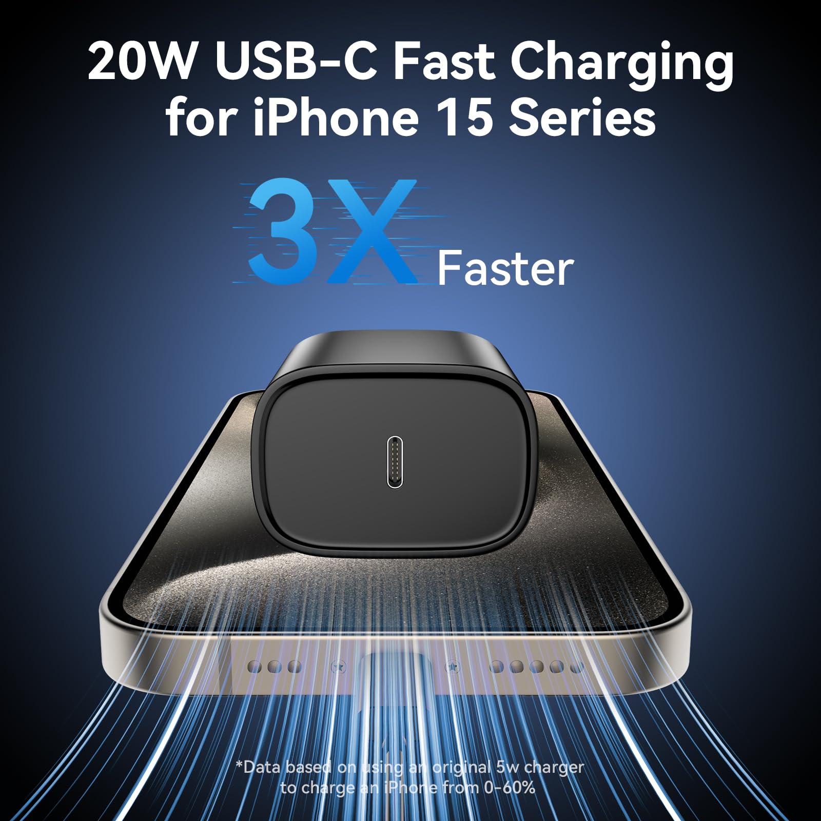 Iphone 15 Pro Max Charger Fast Charging,10Ft Long Usb C Cable Cord With 20W Type C Fast Charger Block For Iphone 15/15 Pro Max/1