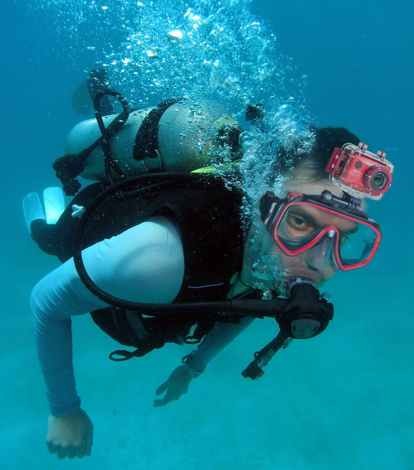 Vivitar Dvr786Hd-Red-Wm Dvr 786 Full Hd Actioncam