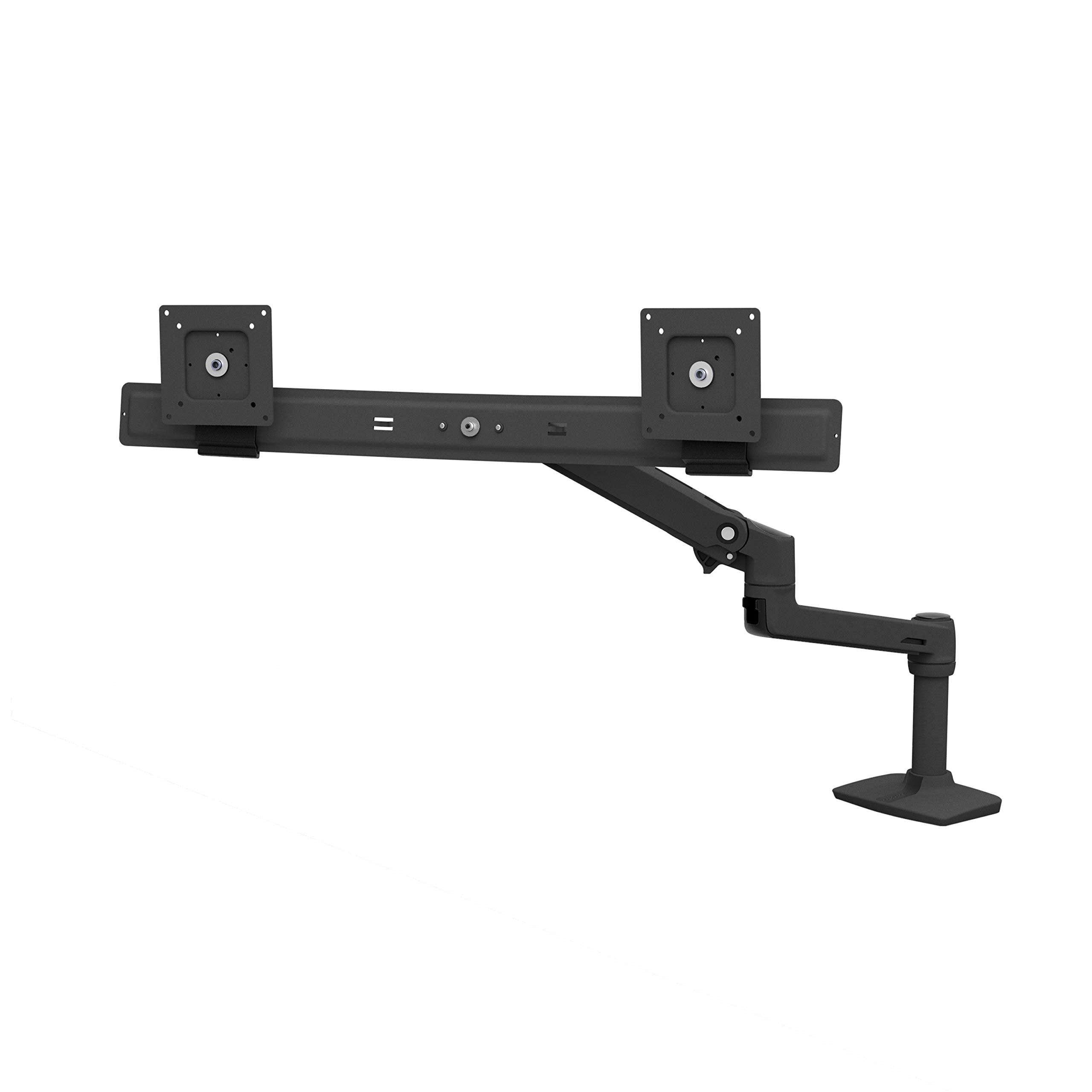 Ergotron � LX Dual Direct Monitor Arm, VESA Desk Mount � for 2 Monitors Up to 25 Inches, 2 to 11 lbs Each � Matte Black
