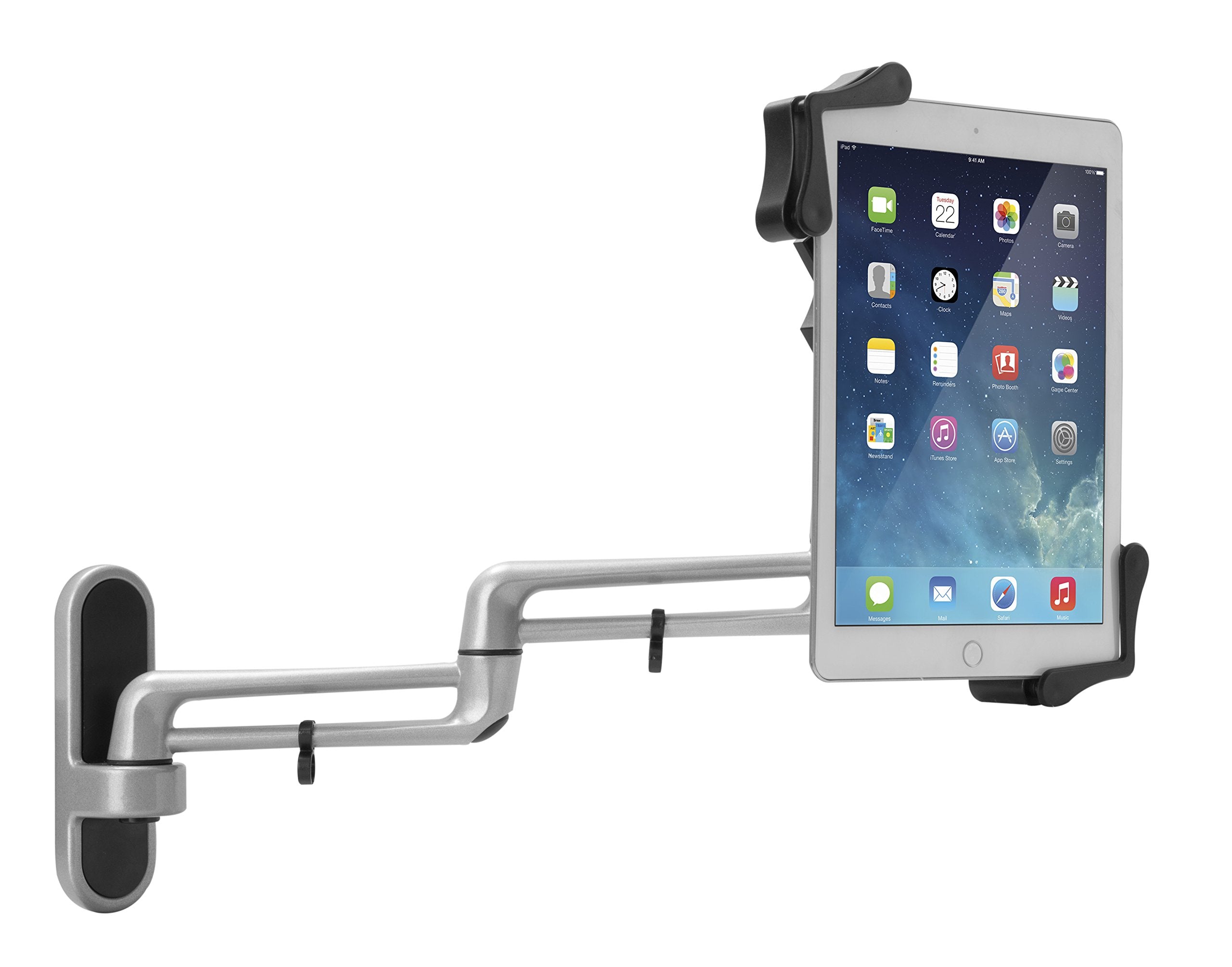 Tablet Wall Mount   Cta Articulating Metal Tablet Holder With 360 Degree Rotation For Ipad 10Th Gen 10.9''   Ipad 7/8/9 Gen 10.2