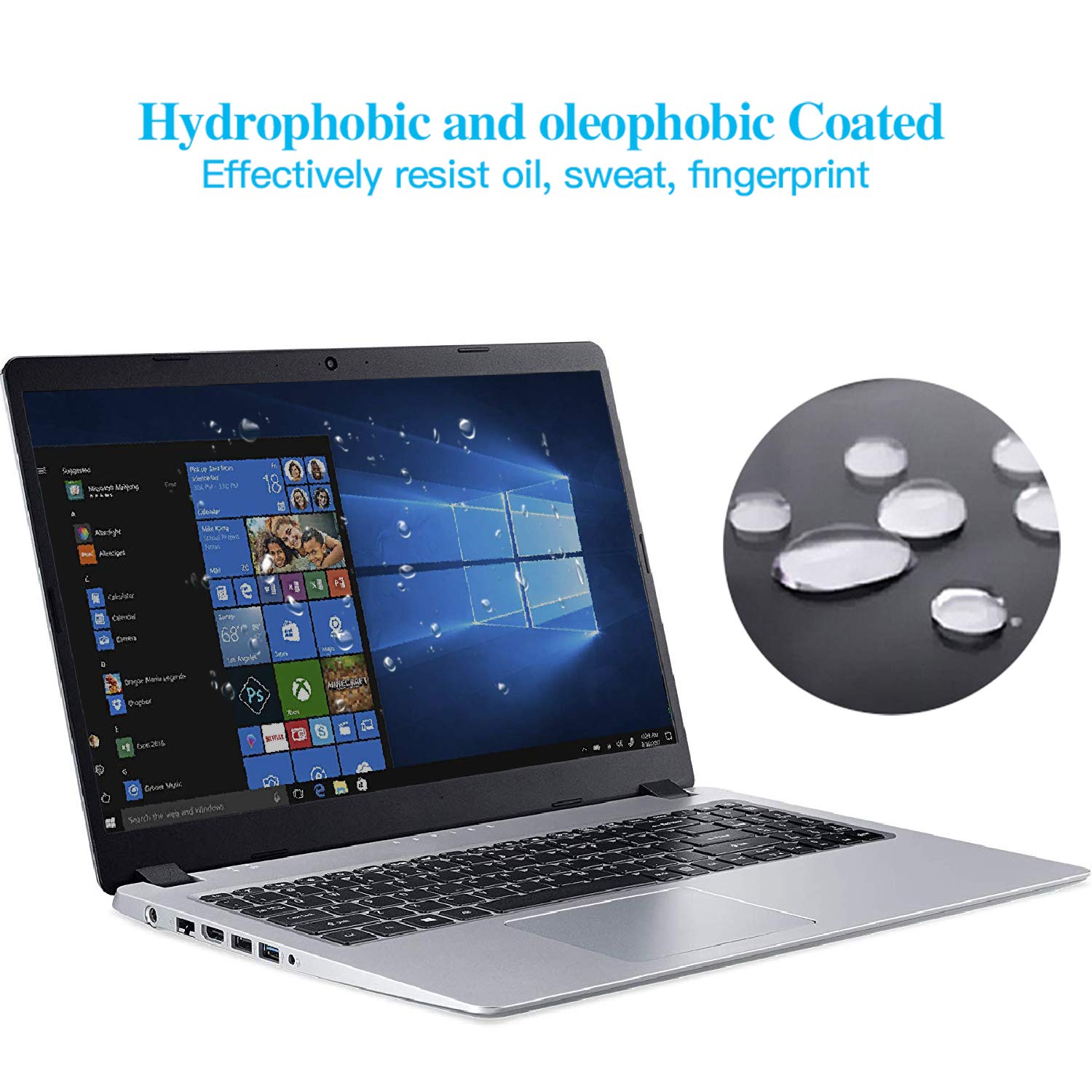 F Forito 2 Pack 15.6 Inch Laptop Anti Glare(Matte) Screen Protector Cover For All 15.6 Inch 16:9 Aspect Ratio Screen Laptop, Scr