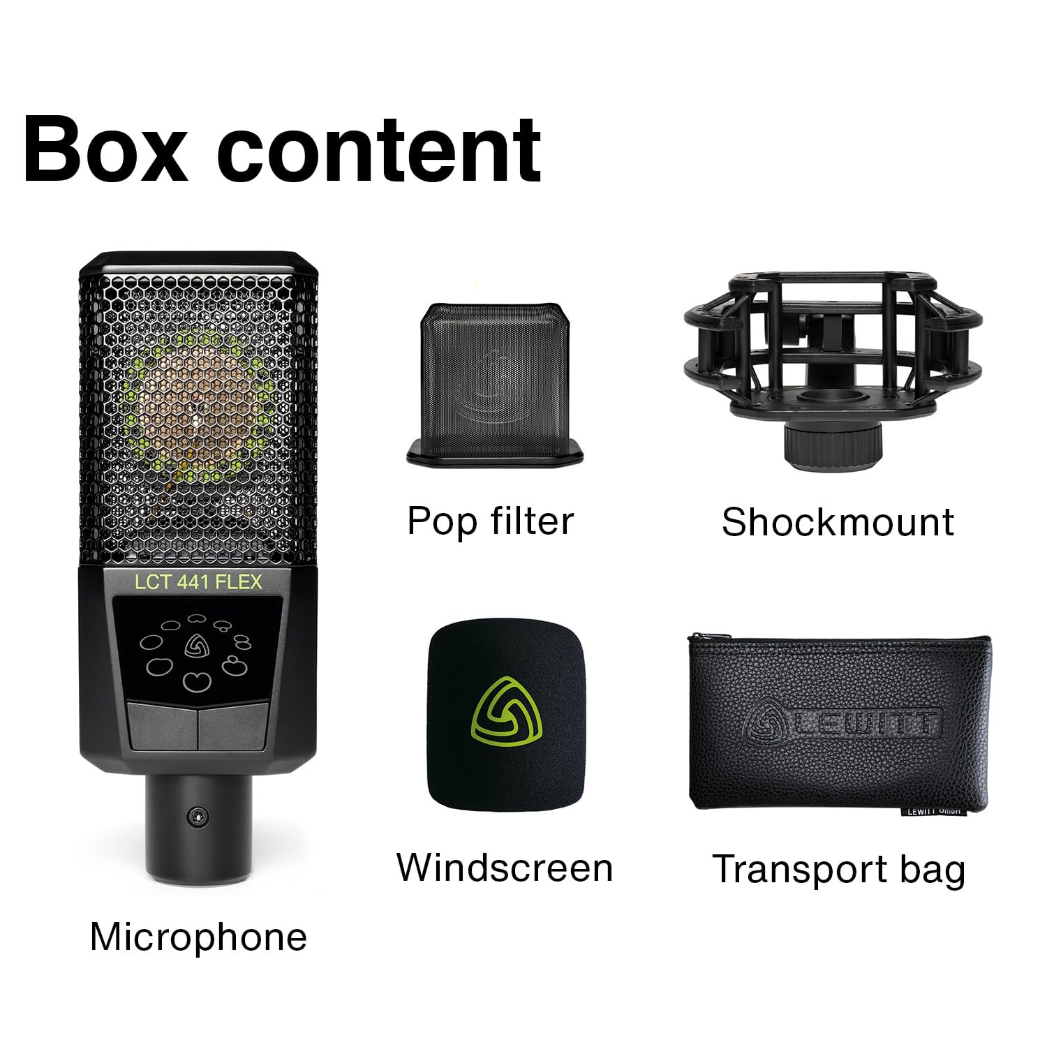 Lct 441 Flex Multi Pattern Large Diaphragm Condenser Microphone