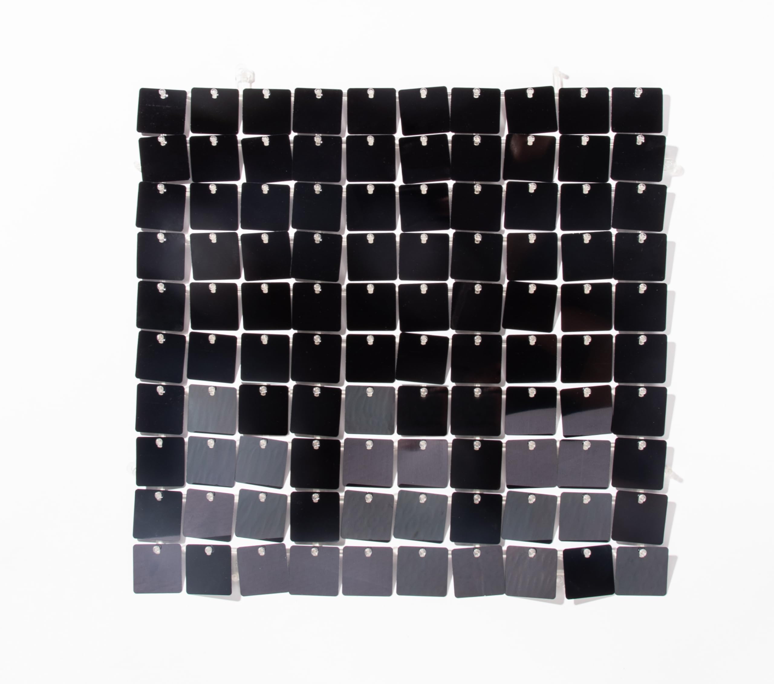 Shimmer Wall Backdrop Blue Square Sequin Wall Panel Backdrop Decor For Wedding, Anniversary, Birthday, Party, 24 Panels