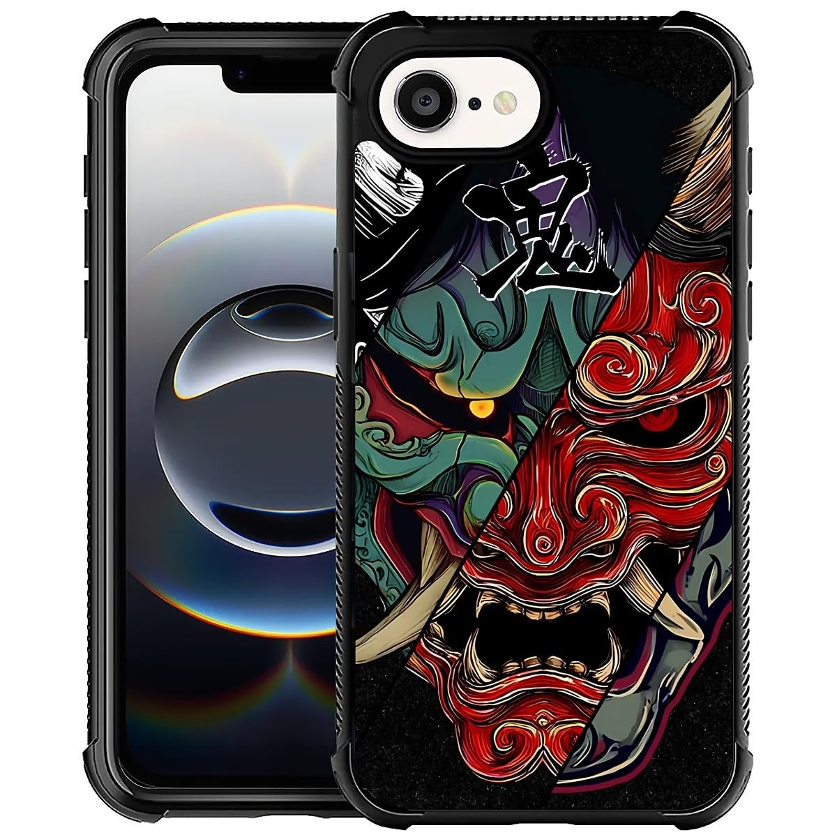 Deaorew for iPhone 16E Case | Classic Slim Cover Design | Japanese Samurai