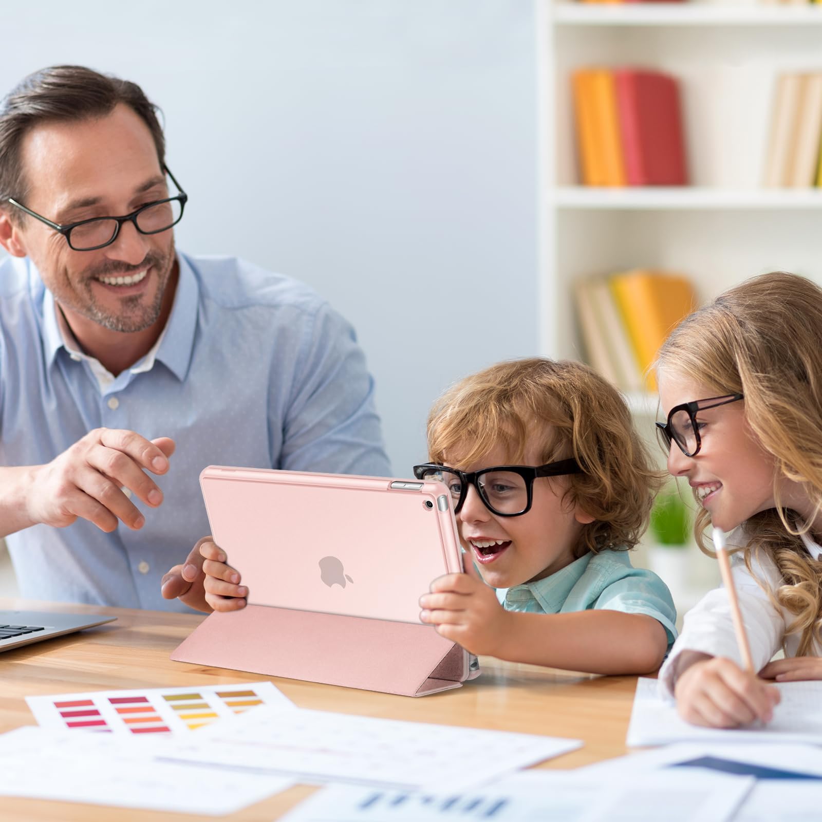 Procase For Ipad 9Th Generation 2021/ Ipad 8Th Generation 2020/ Ipad 7Th Generation 2019 Case, Ipad 10.2 Case Ipad Cover 9Th Generation  Lightpink