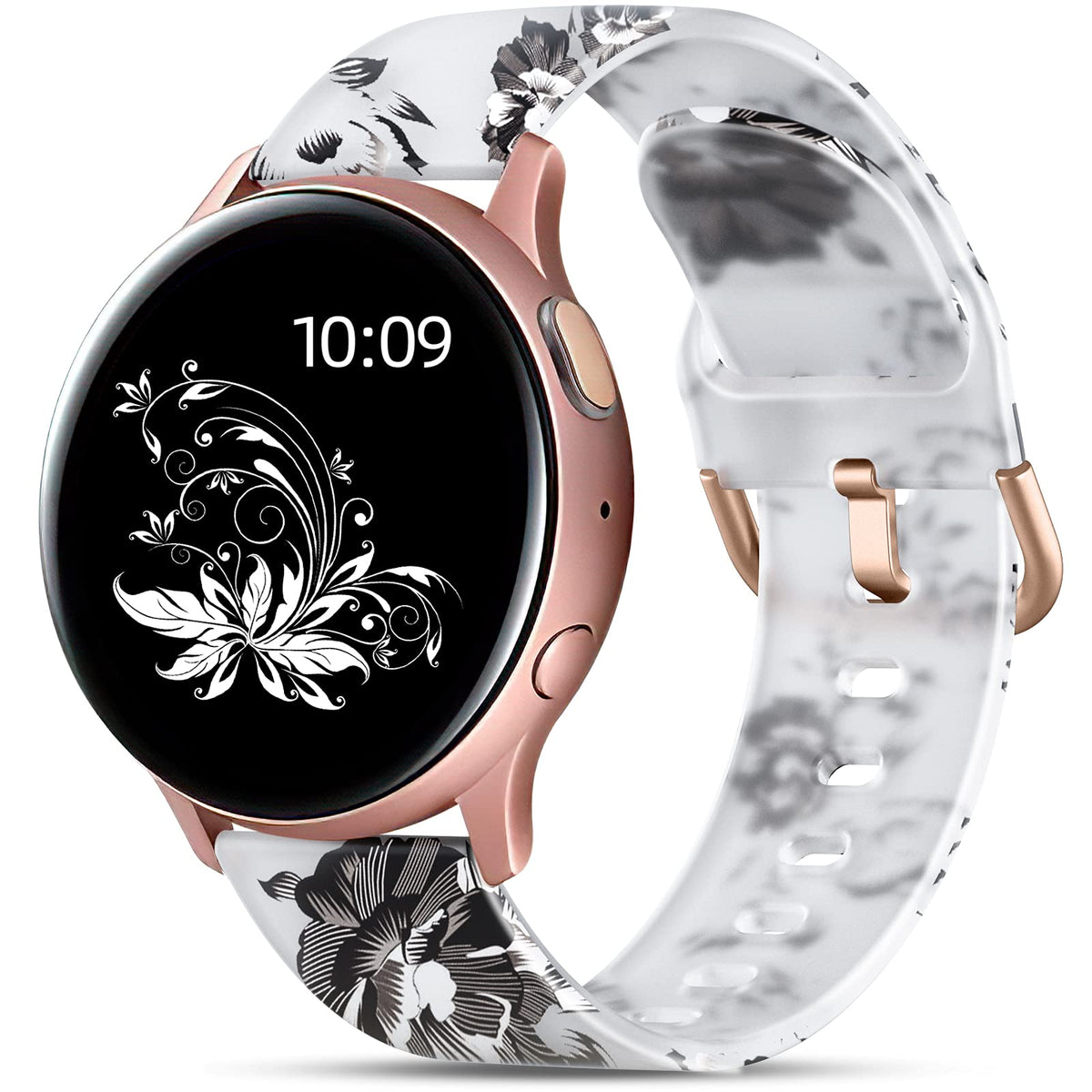 Geak Compatible For Galaxy Watch 6 Band/Samsung Watch 4 Bands/Samsung Watch 5 Bands 40Mm 44Mm, 20Mm Pattern Printed Fadeless Rep