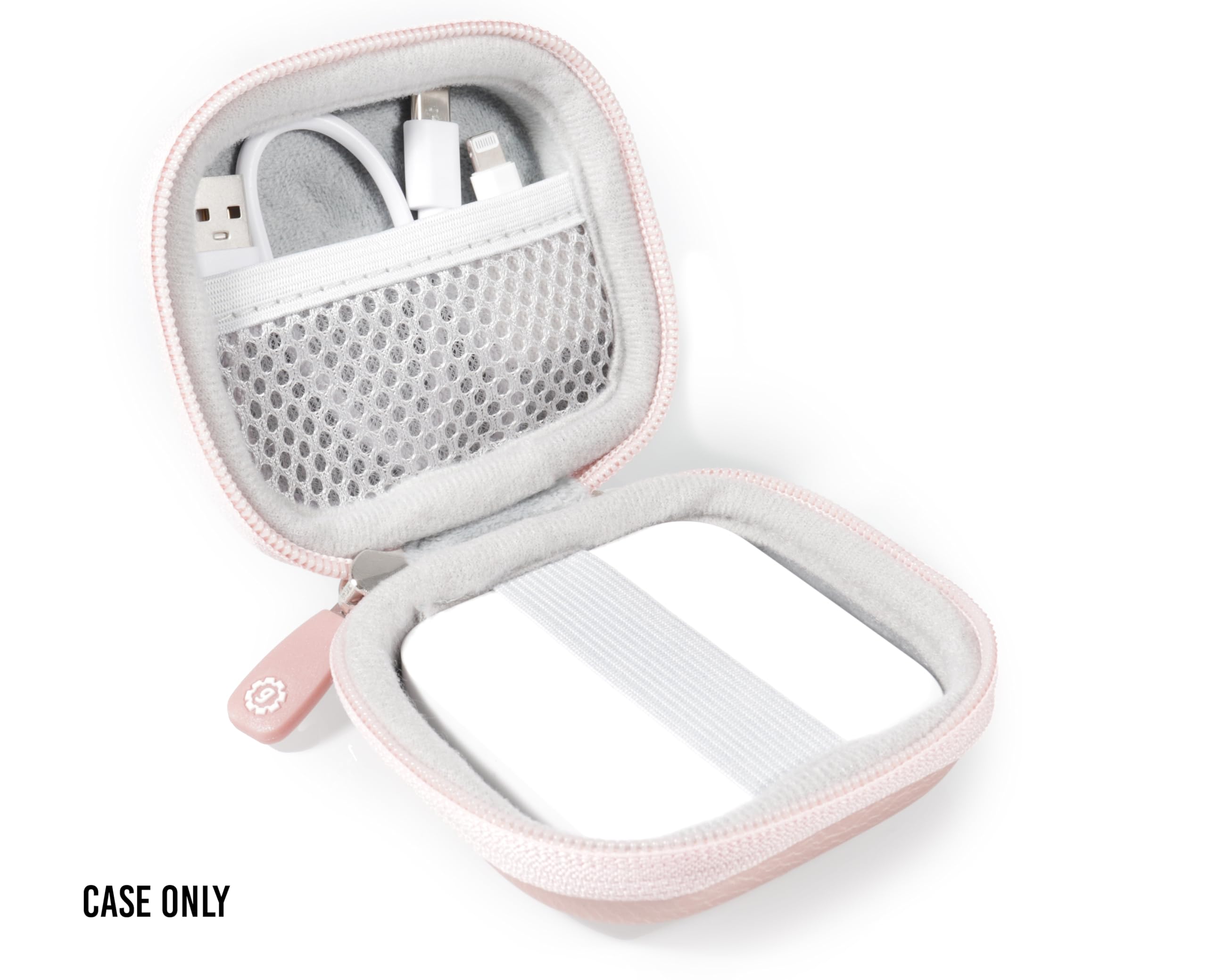 Wgear Credit Card Reader Case For Square Contactless And Chip Reader, Chip Reader Scanner, Usb Cables And Small Accessories, Mes