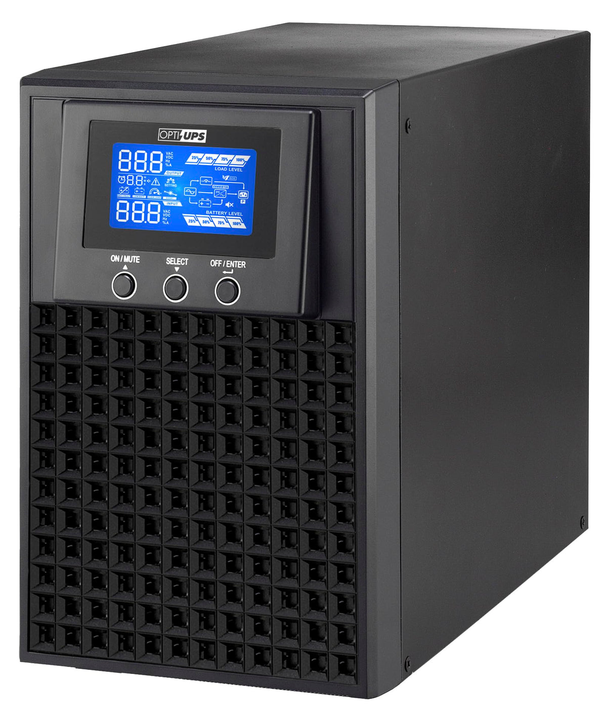 Direct Ups OPTI-UPS DS1000E (1000VA / 1000W) Online Double Conversion ...