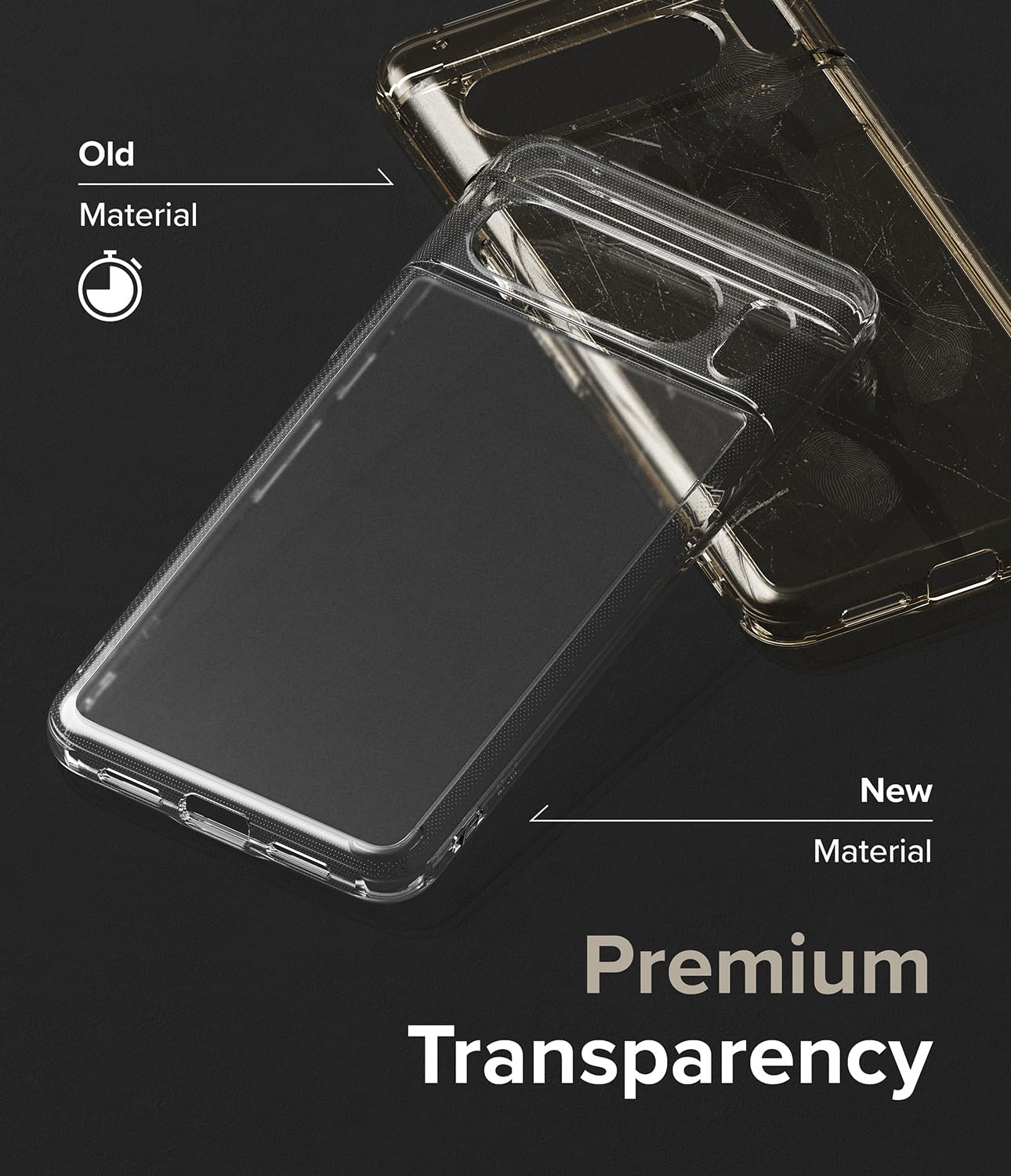 Ringke Fusion [Oil & Dirt Resistant] Compatible With Google Pixel 8 Pro Case, Uv Coating For Scratch & Discoloration Resistant -