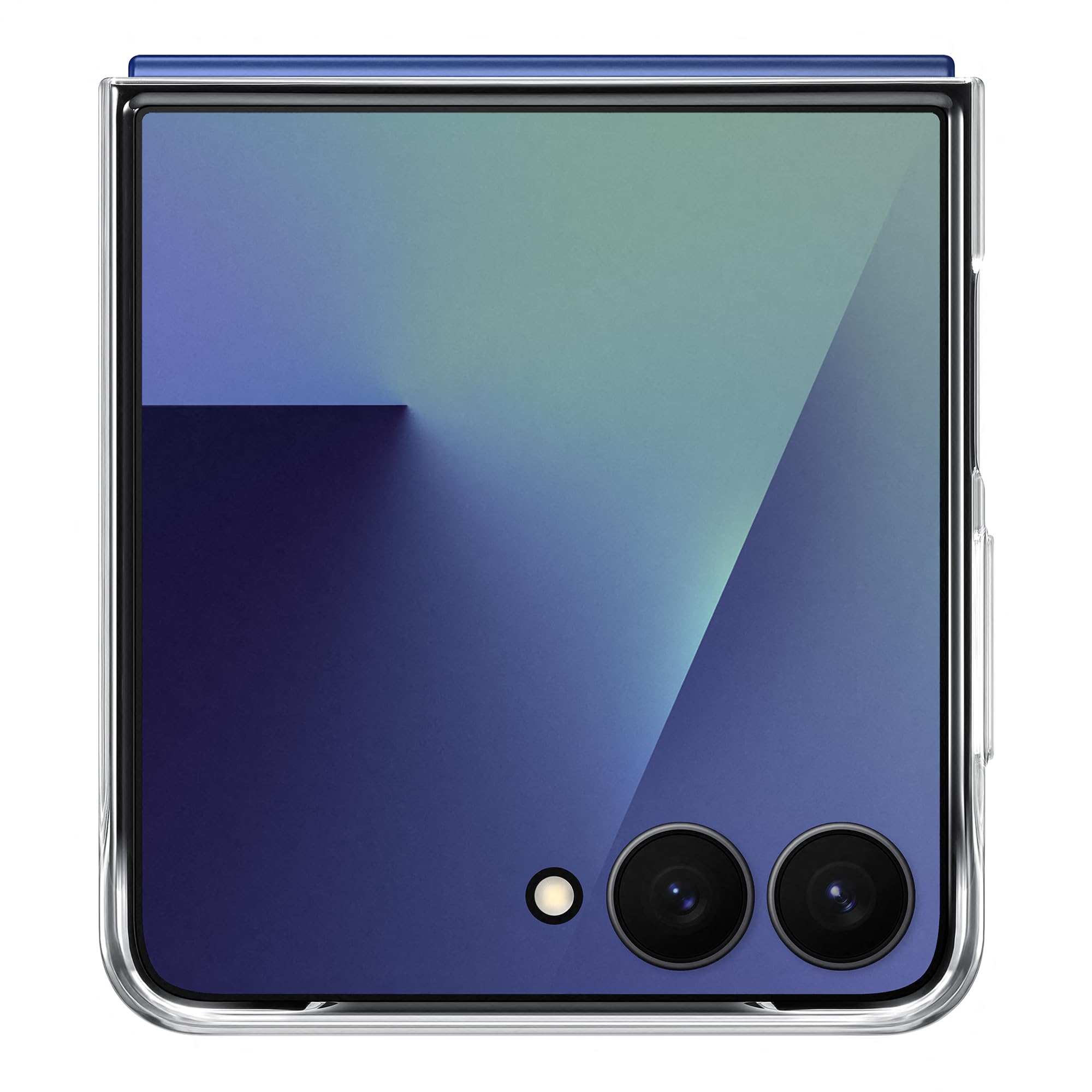 Samsung Clear Case Ef-Af766 For Galaxy Z Flip7, Clear Case, Scratch-Resistant, Slim Design, Transparent