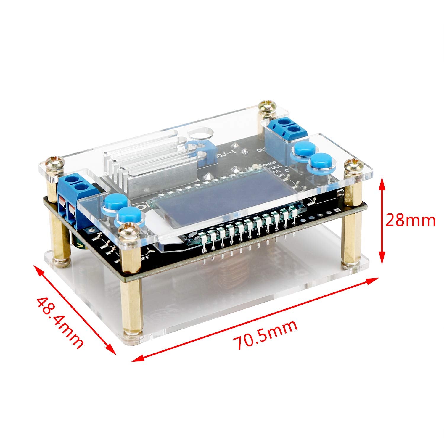 Drok Buck Converter 12V To 5V, Voltage Regulator Board Dc 6.5 36V 24V Step Down To Dc 1.2V 32V 12 V Volt Transformer Reducer 4.5