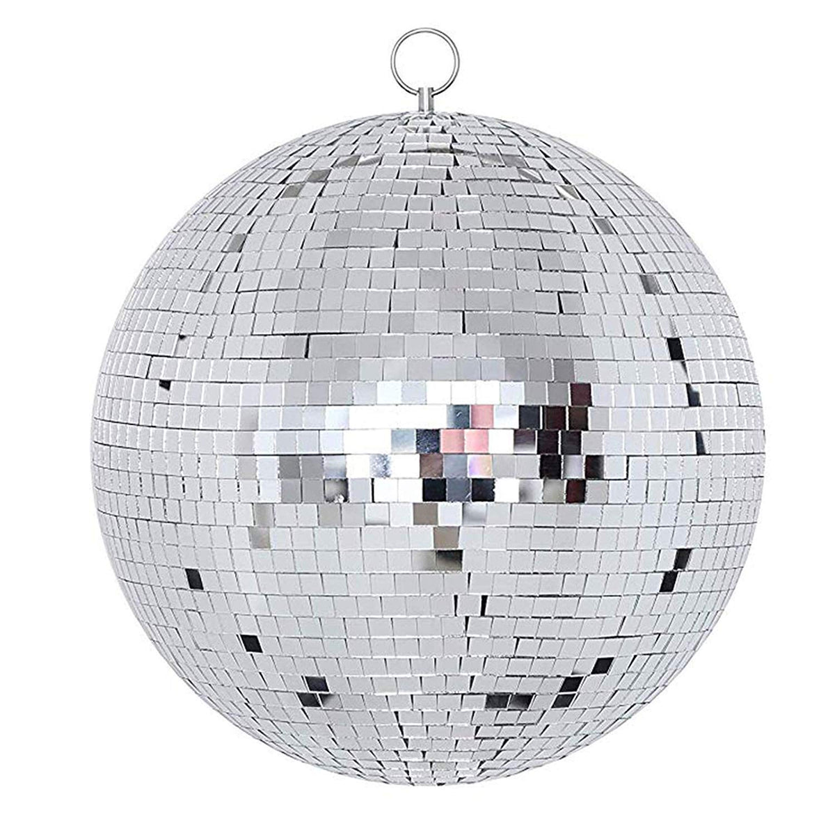 Nulink 6'' Disco Light Mirror Ball With Hanging Ring