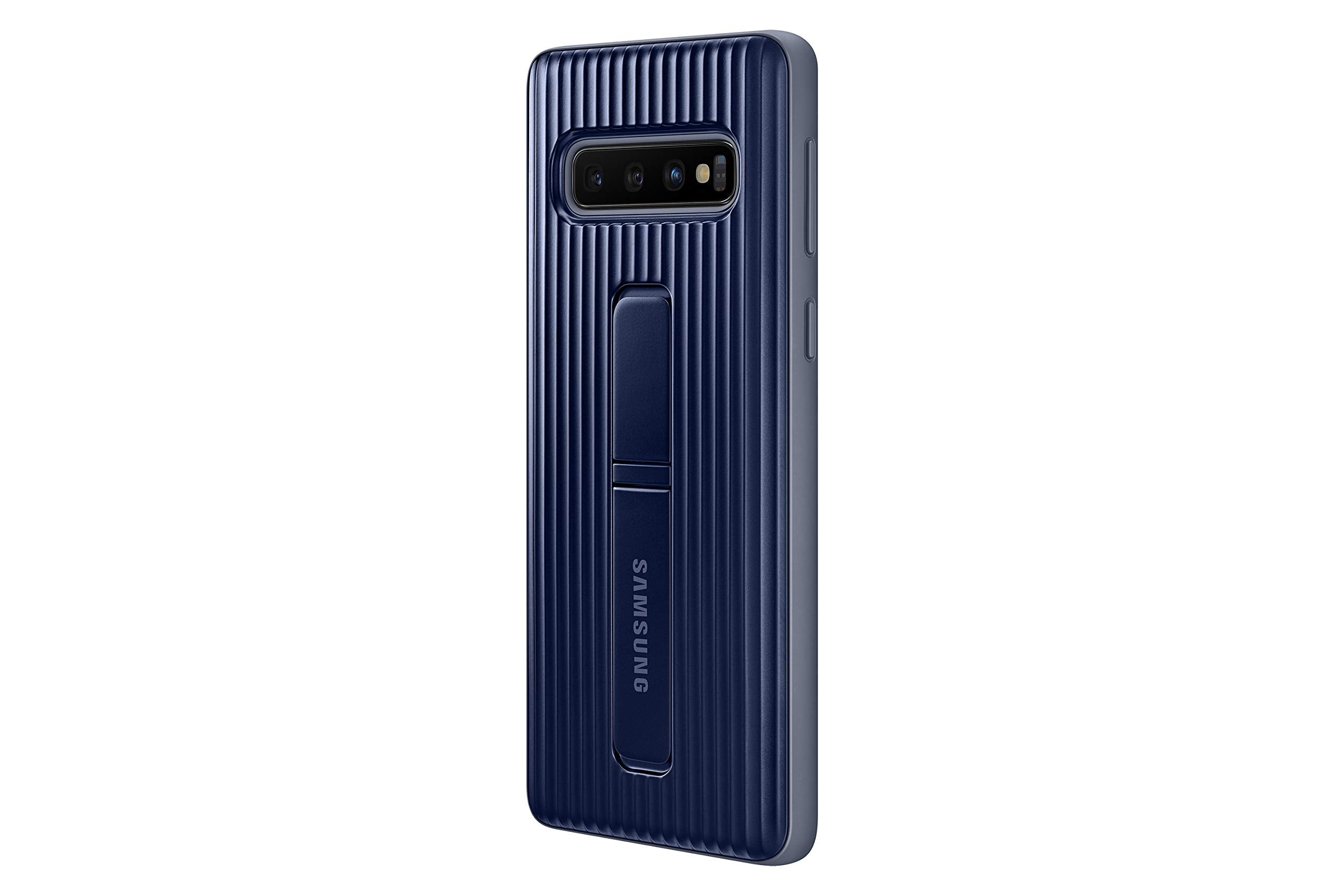 Samsung Galaxy S10 Rugged Protective Case With Kickstand, Blue, Navy, Model:Ef-Rg973Cbegus