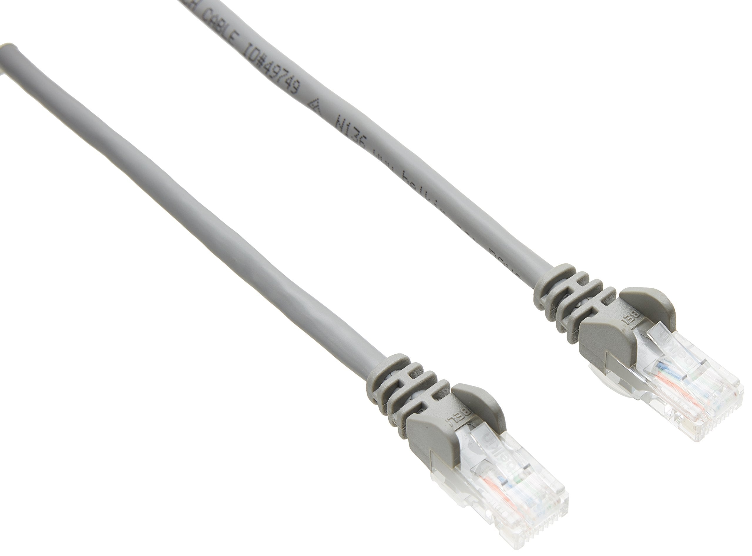 Belkin 15Ft Cat5E Gray Patch Cord Snagless