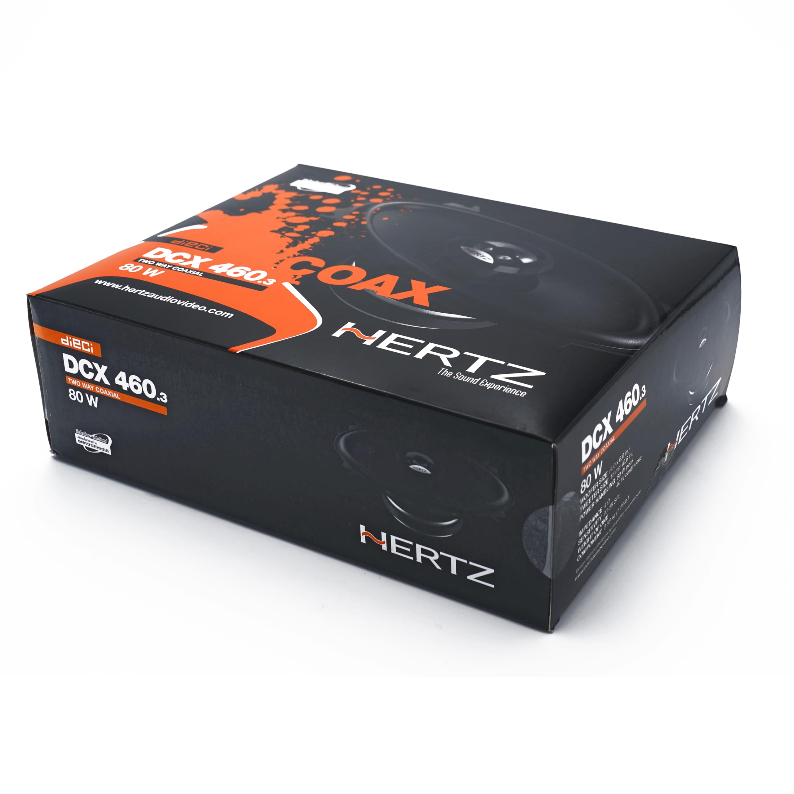 Hertz Dieci Series Dcx 4603 4X6 Two Way Coaxial Speakers   Pair