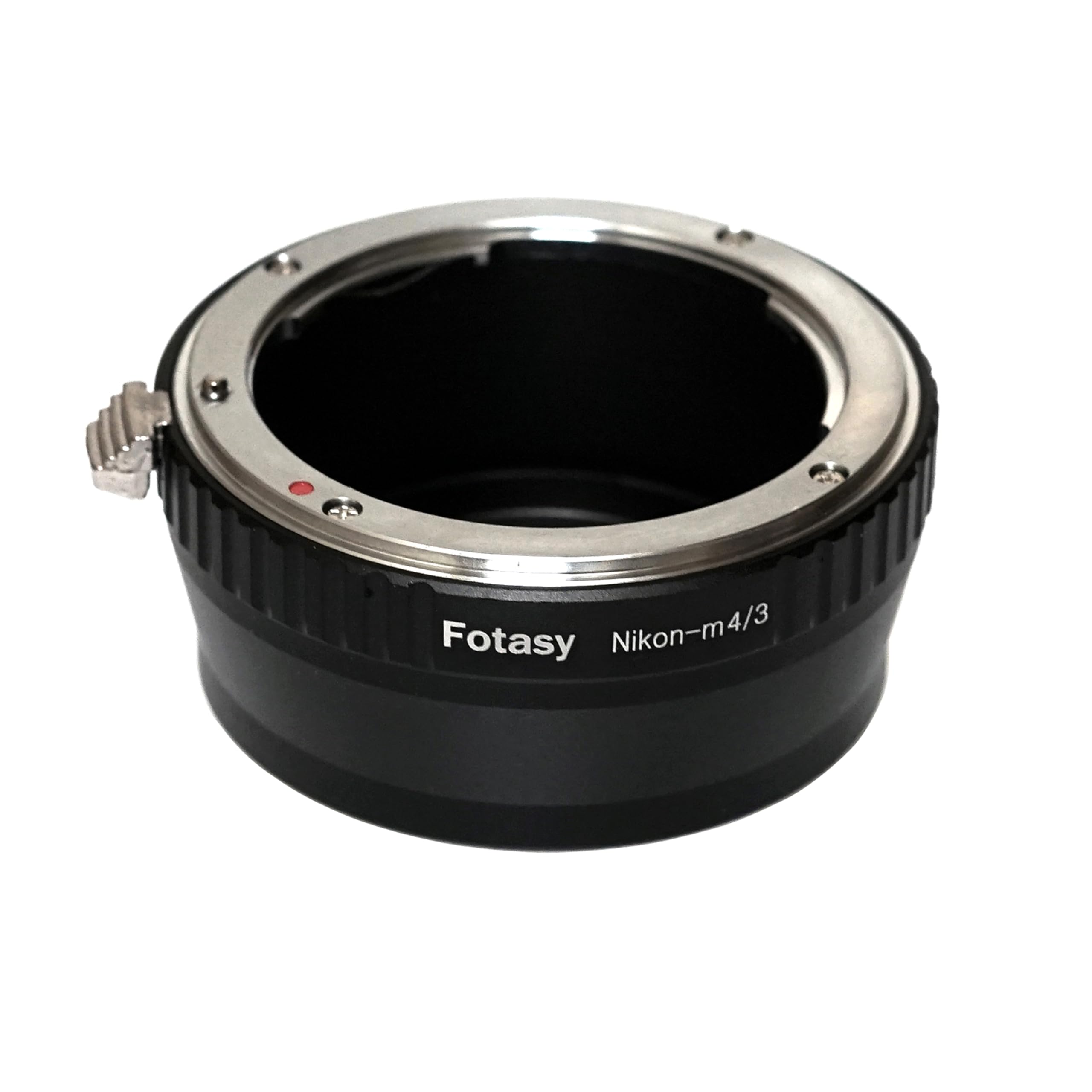 Fotasy Manual NK Lens to M4/3 Adapter, F Mount to MFT, Compatible with Nikon F lens Panasonic G7 G9 GF8 GF90 GH5 II GX7 GX9 GX85