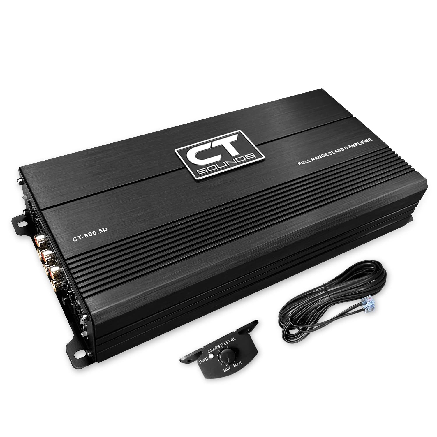 Ct Sounds Ct 800.5D 1000 Watt Full Range Class D 5 Channel Car Amplifier