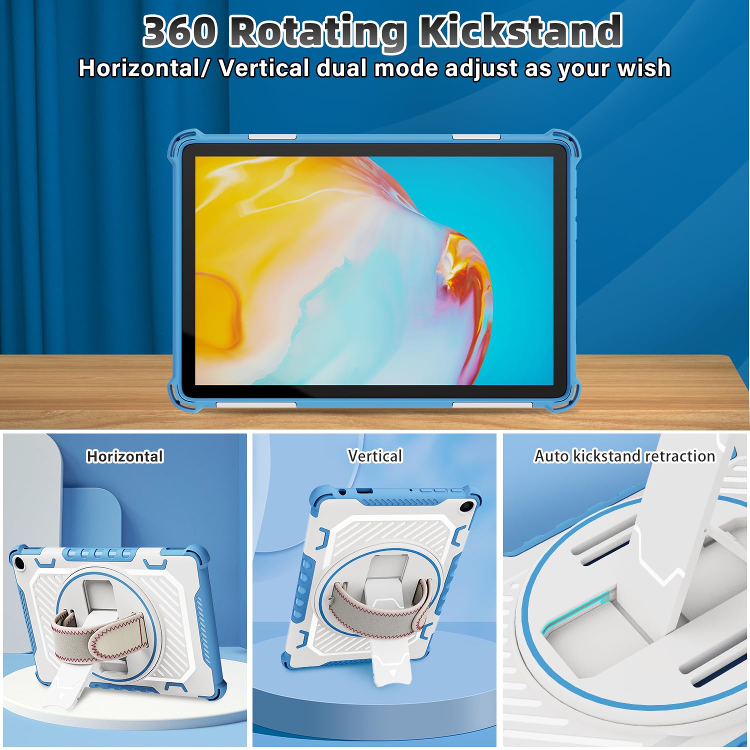 Tasskto For(2023 Release Tabletflre 10 Inch Case 13Thgeneration, Also For 10In Sony Nokia