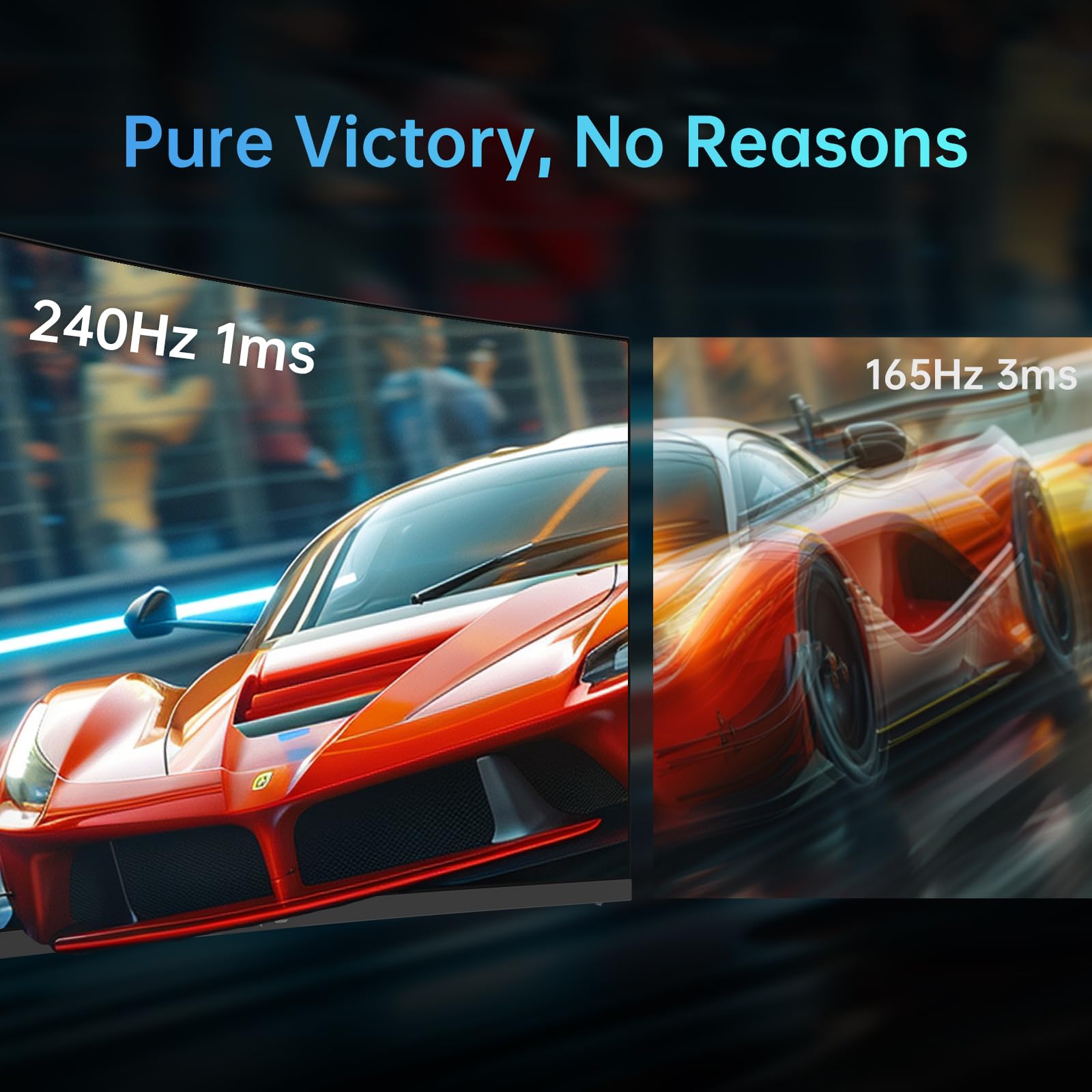 Ktc 32 Inch 240Hz Curved Gaming Monitor 1500R 1080P 125% Srgb 1Ms, Freesync/G Sync Hdr10,Hdmi/Dp/Usb Ports Vesa,Tilt Adjustable,