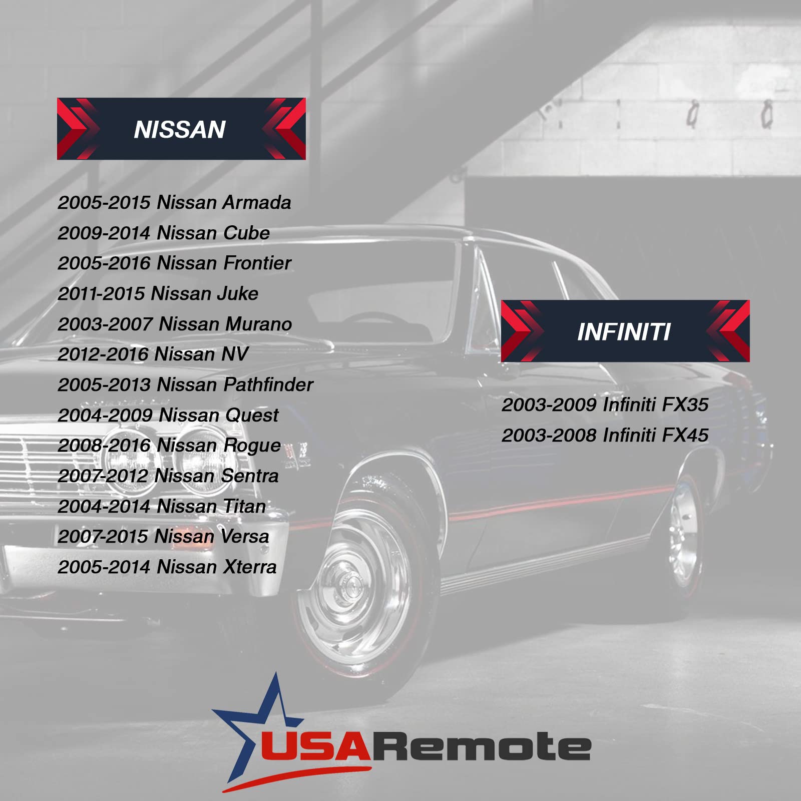 Key Fob Keyless Entry Remote Fits Nissan Rogue Cube Juke Versa Nv 2008 2009 2010 2011 2012 2013 2014 (Cwtwb1U751), Set Of 2