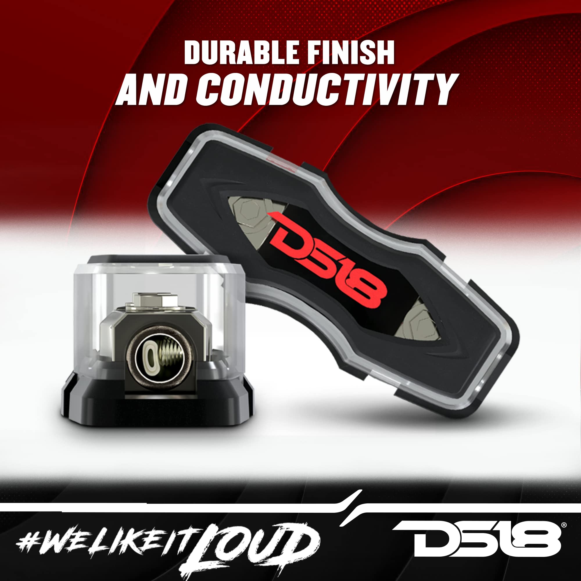 Ds18 Fhsanl 0 Gauge/4 Gauge Square Anl Fuse Holder