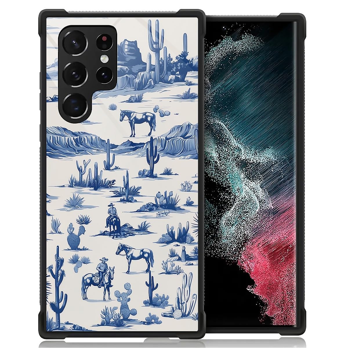 Fkbrcl4U For Samsung Galaxy S23 Ultra Case,Graphic Design For Girl Boy Soft Silicone Hard Acrylic Shock Protection Designed For 