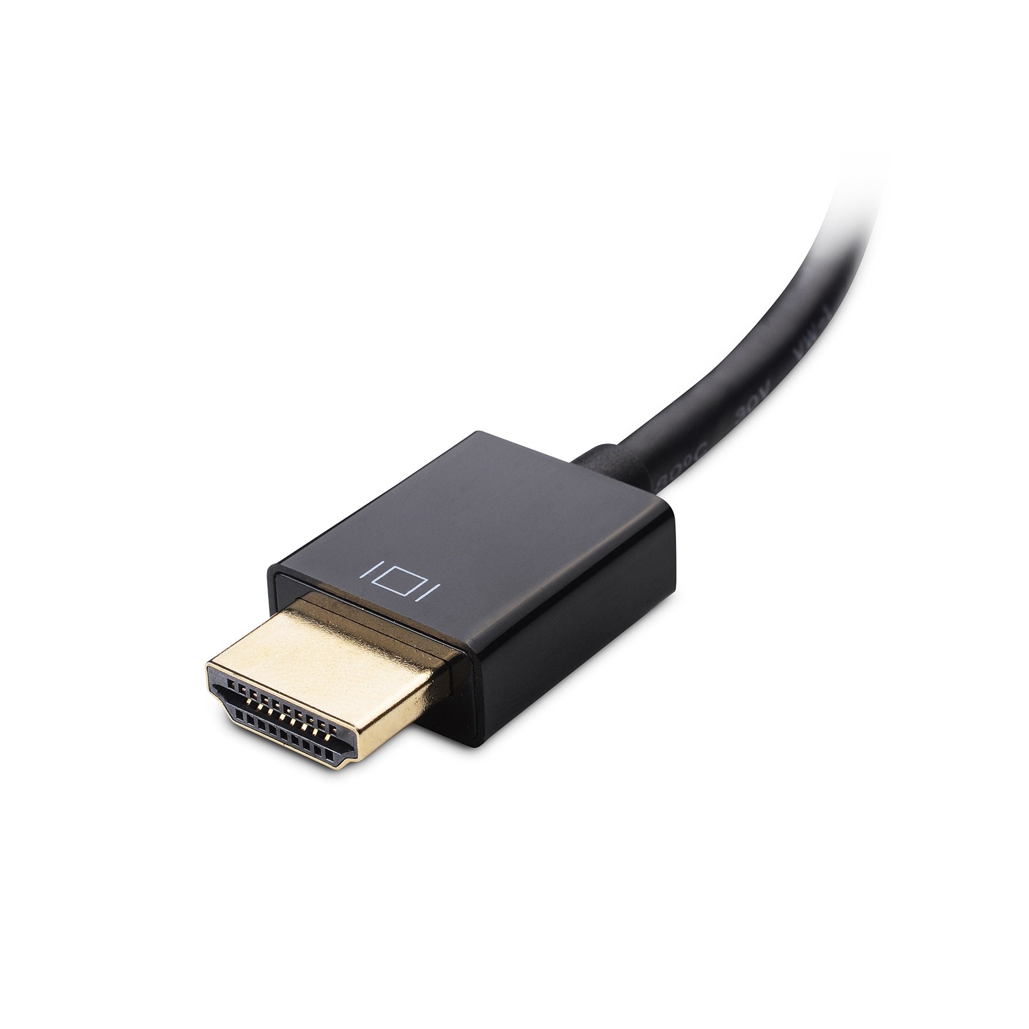 Cable Matters HDMI to VGA Adapter - Black HDMI to VGA Converter for Projectors, Monitors, and TVs